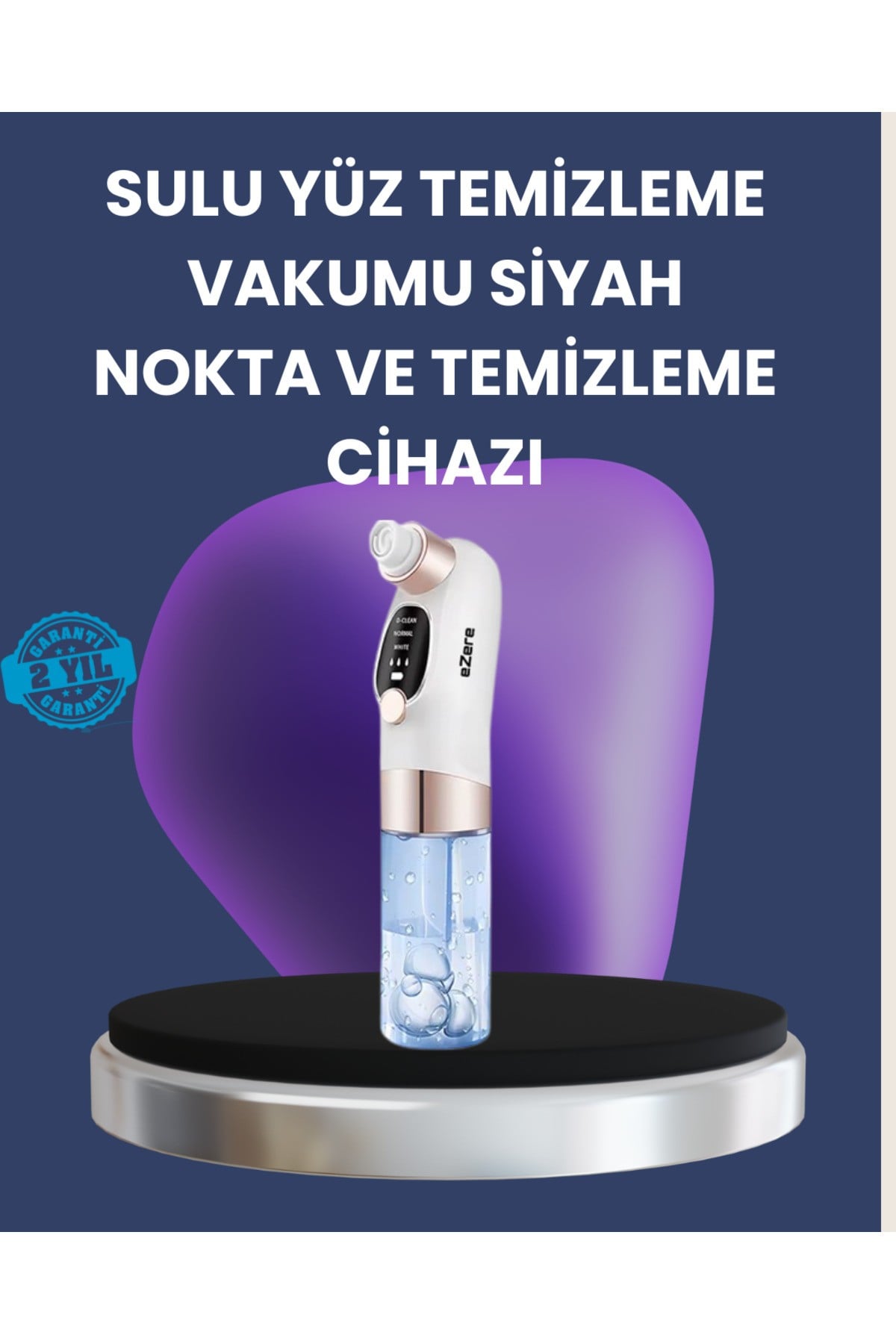 Elektrikli Siyah Nokta Sökücü – Derinlemesine Gözenek Temizleme Cihazı
