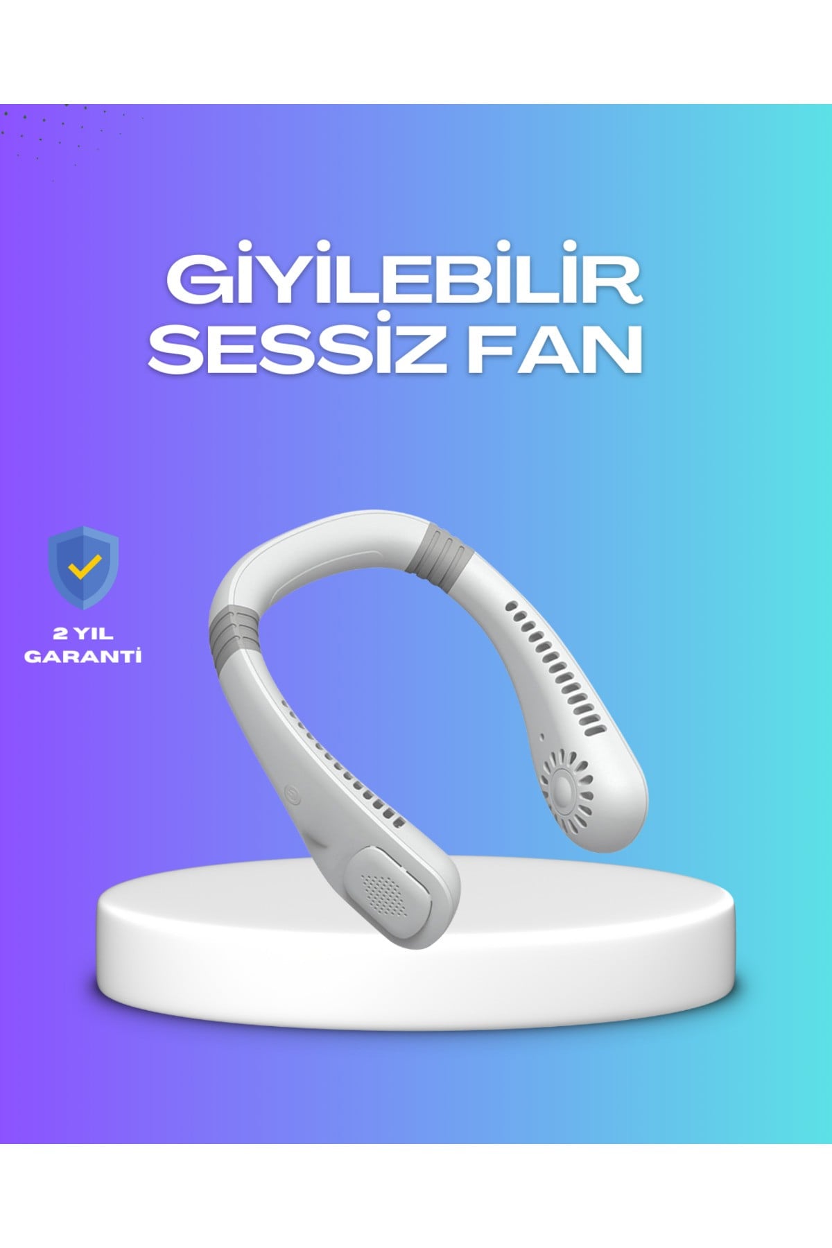 Eller Serbest Şarjlı Taşınabilir Soğutucu Fan