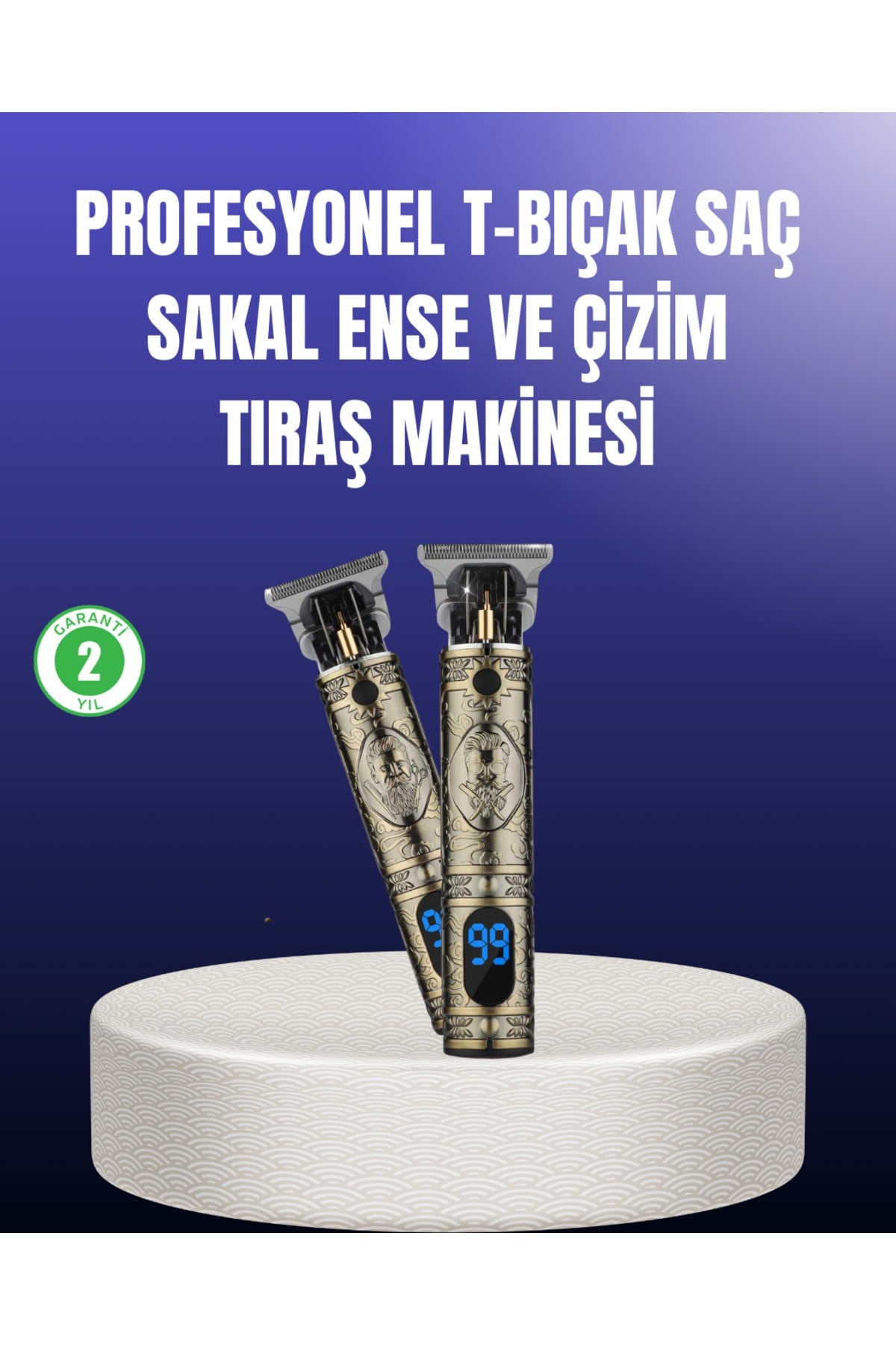 Erkek Bakım İçin Profesyonel Şarjlı Tıraş Makinesi
