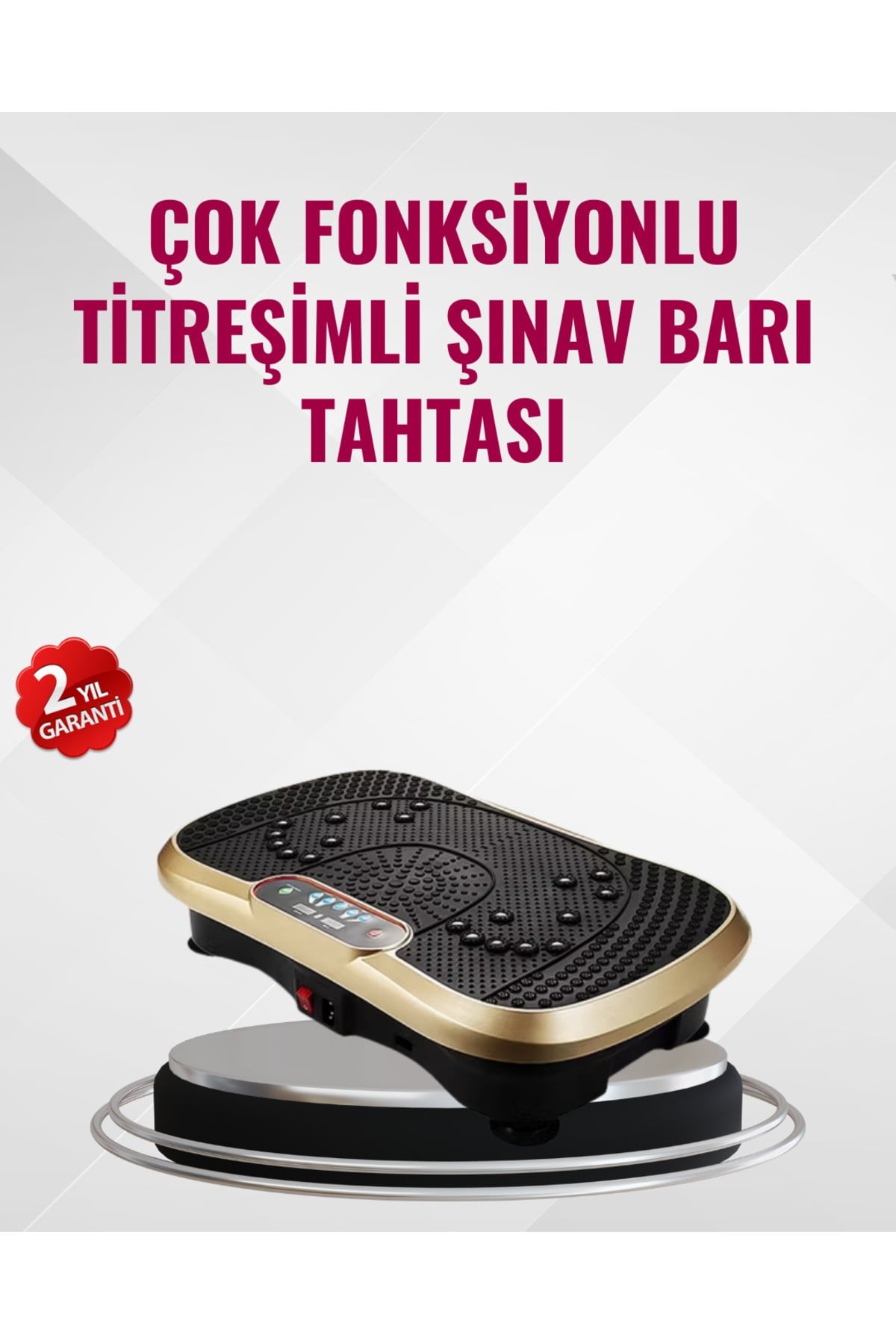 Ev Tipi Titreşimli Spor Aleti Yağ Yakım Destekli Tasarım