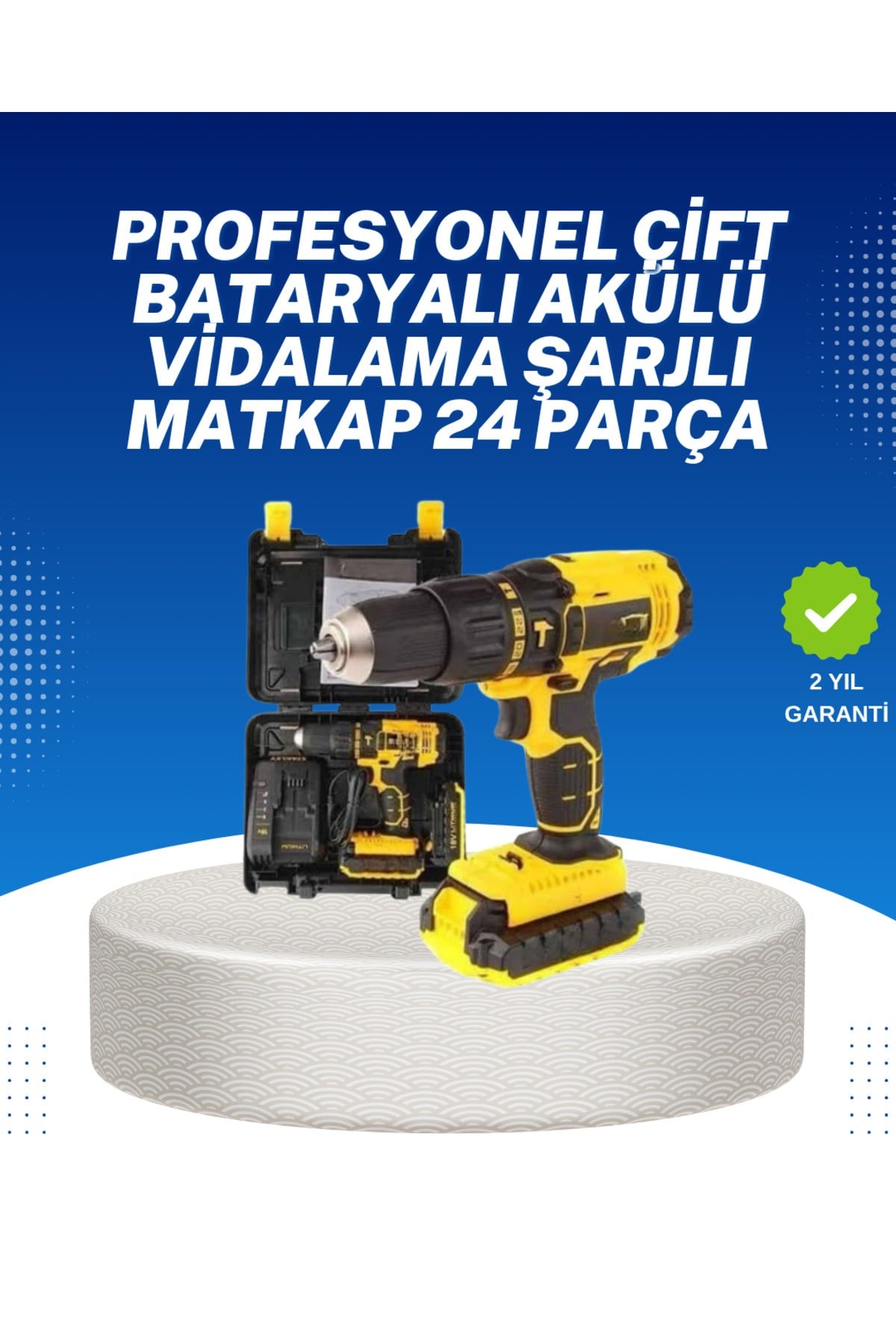 Ev Ve Atölye İçin 12V Akülü Matkap | Plastik Mandren Ve Metal Şanzıman