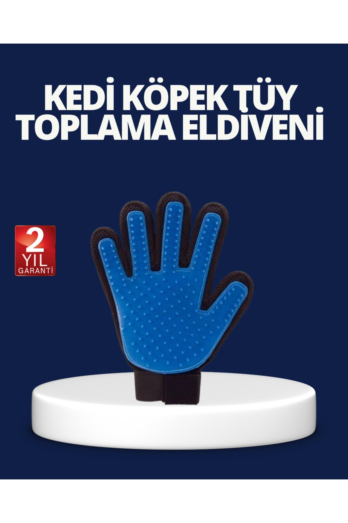 Evcil Hayvan Tüy Toplama ve Masaj Eldiveni – Köpek ve Kedi Tüy Dökülme Önleyici Bakım Eldiv