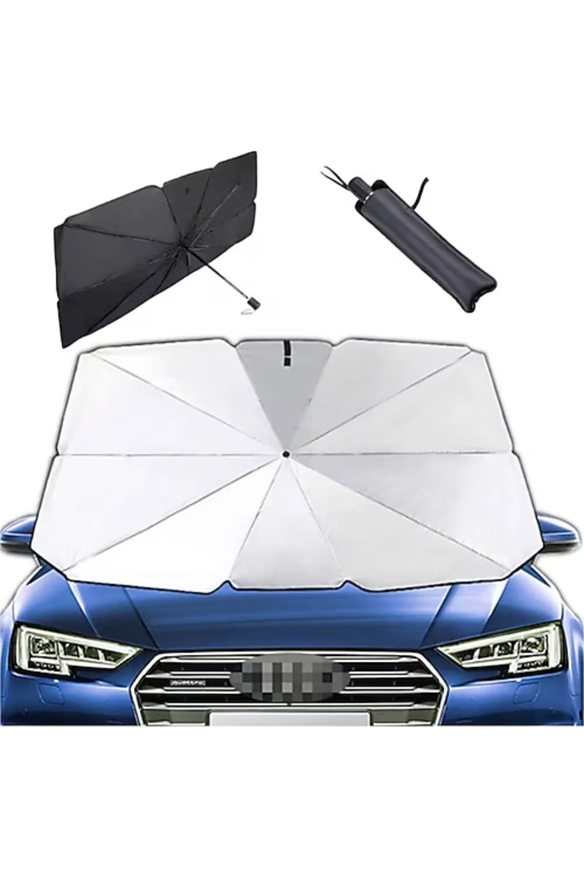 Fiat Fiorino, Citroen Berlingo, Renault Kangoo, Ford Courier, VW Caddy Uyumlu Oto Şemsiye