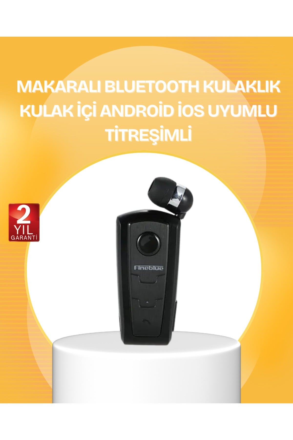 Fineblue F910 Bluetooth Kulaklık Gürültü Azaltma Titreşimli Tasarım