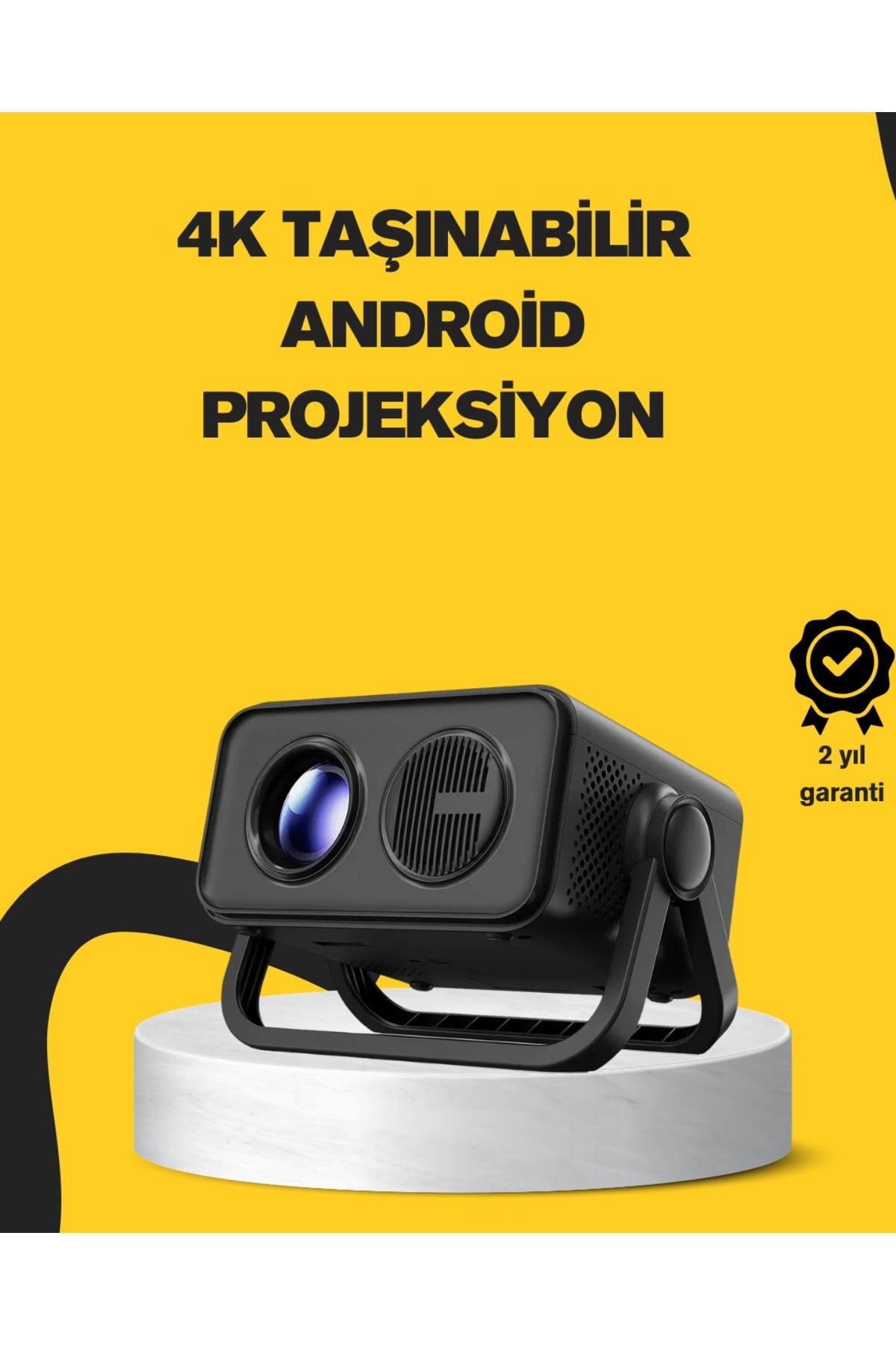 Full HD 1080P HDR Destekli Akıllı Projeksiyon Cihazı