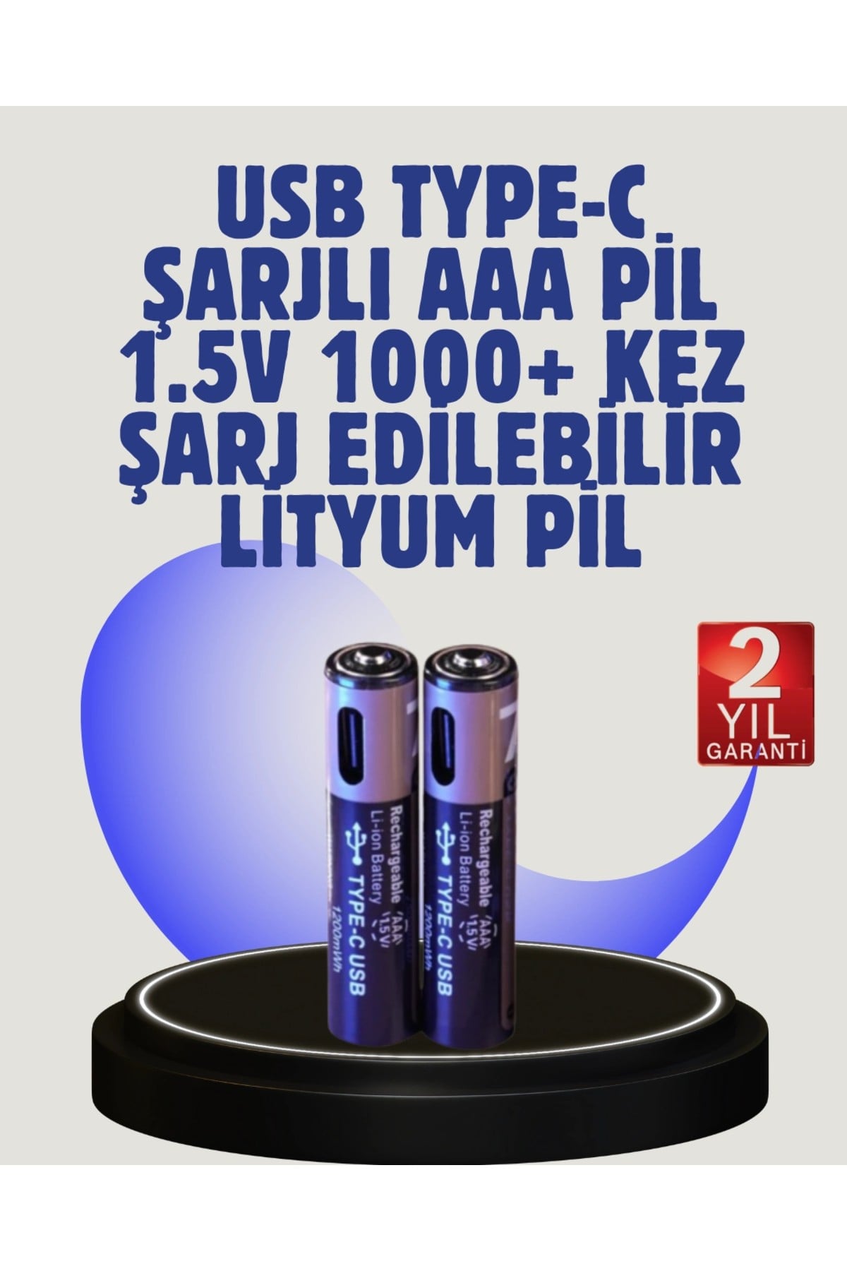 Gelişmiş Güvenlik Özelliklerine Sahip AAA Lityum Pil – Korumalı ve Sağlam Tasarım