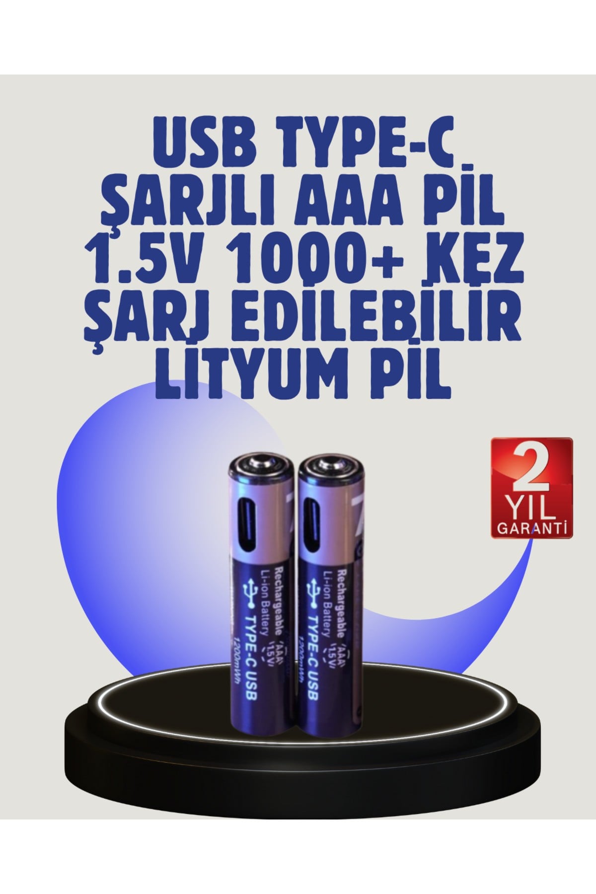 Gelişmiş Güvenlik Özelliklerine Sahip AAA Lityum Pil – Korumalı ve Sağlam Tasarım