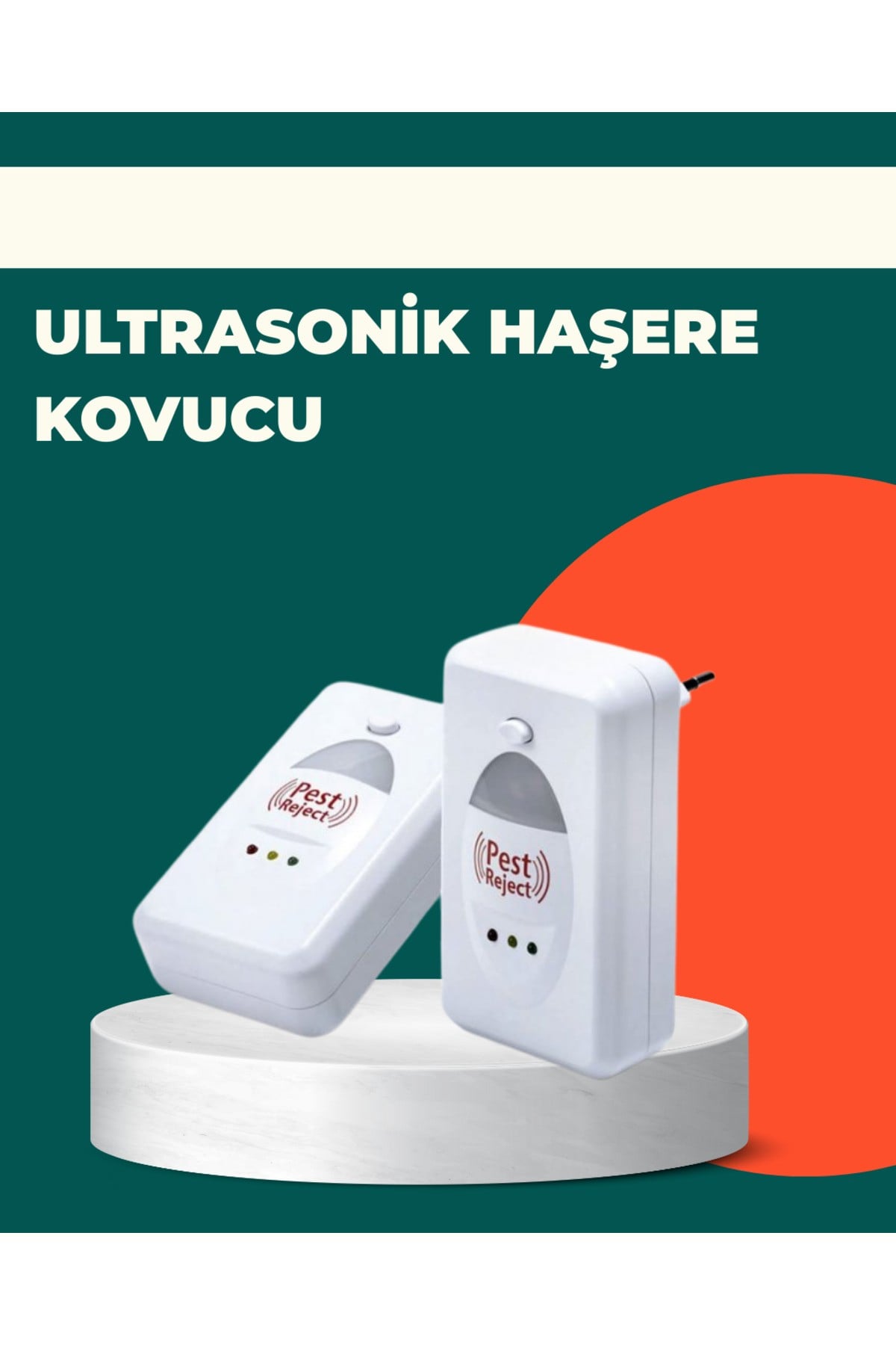 Geniş Alan Kapasiteli Sessiz Enerji Tasarruflu Haşere Kovucu