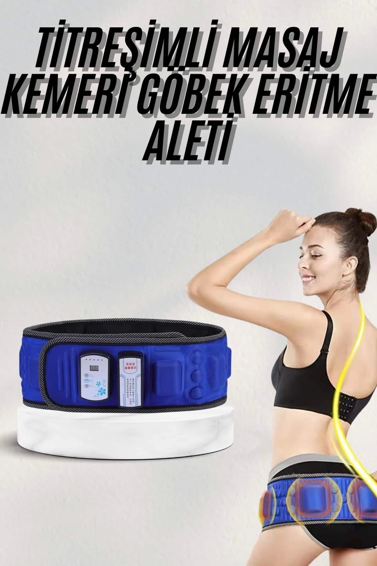 Göbek eritme kemeri 5 motorlu Göbek Eritme Aleti İncelme Korsesi Eritme