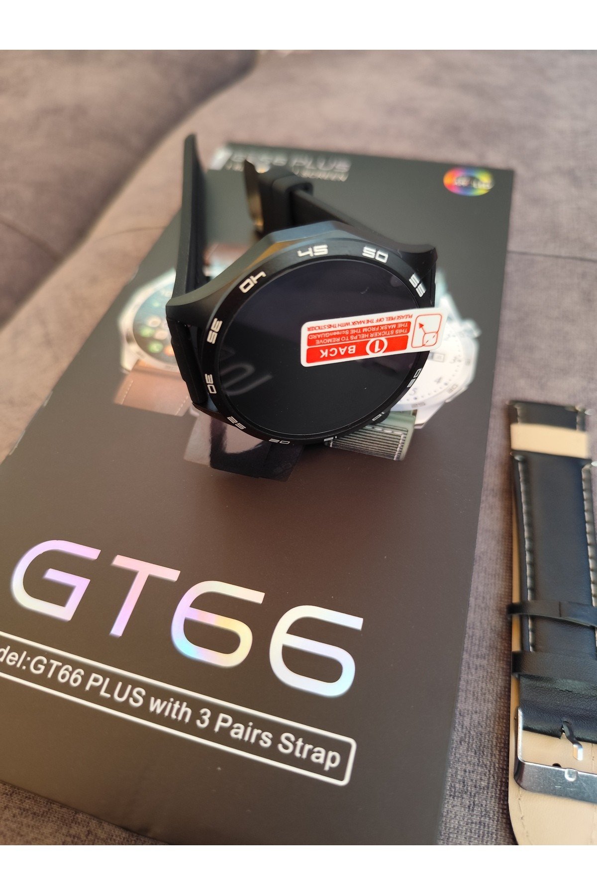 GT66 AKILLI SAAT AMOLED EKRAN ANDROİD İOS