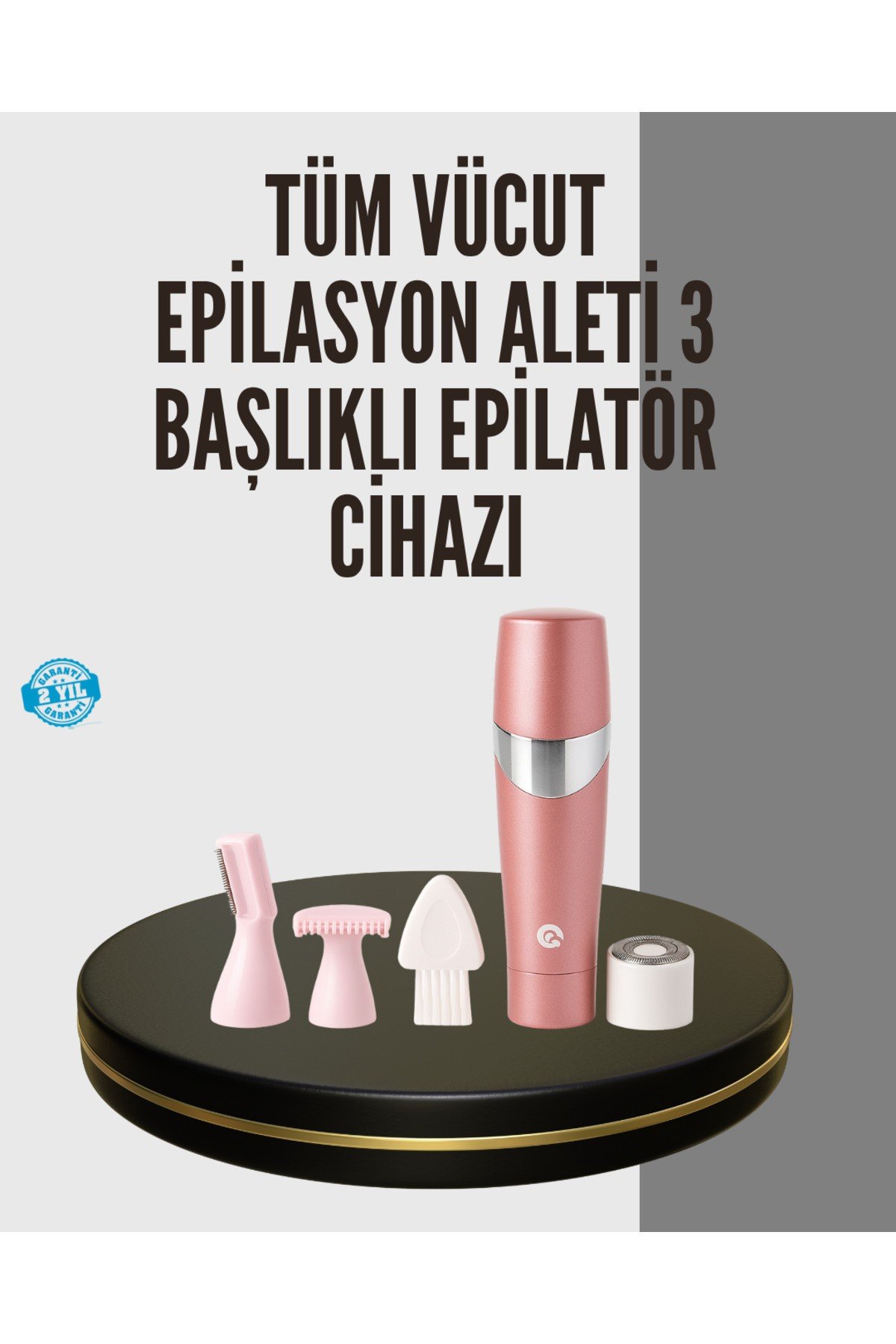 Hassas Epilasyon ve Cilt Bakım Cihazı
