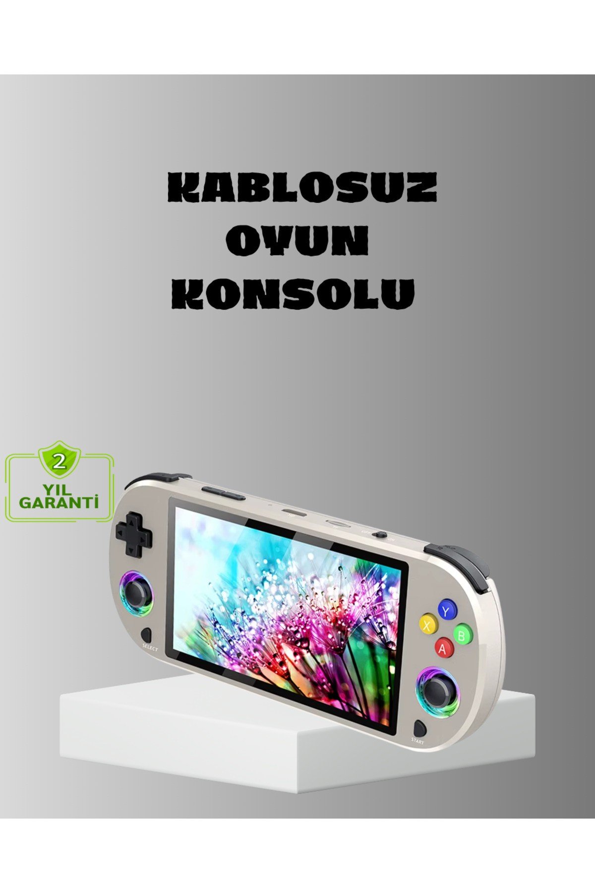 HD Çıkış Destekli Taşınabilir Oyun Konsolu – 5 İnç IPS Ekran, RGB Işıklı