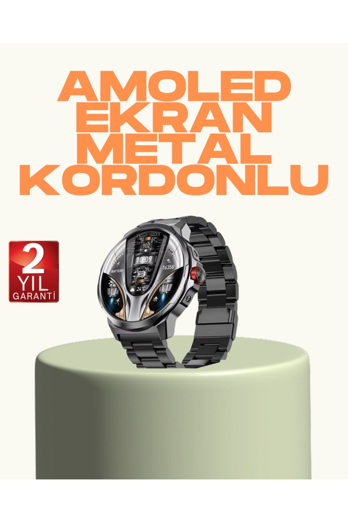 IP68 Su Toz Dirençli SW80 Akıllı Saat Android iOS Uyumlu