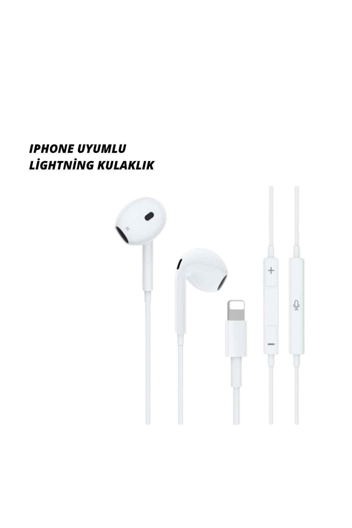iPhone 14 ve altındaki modellerle uyumlu Kablolu kulaklık