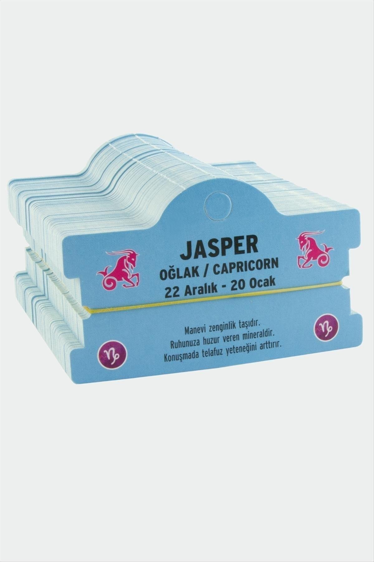 Jasper Oğlak Burç Bileklik Kartı