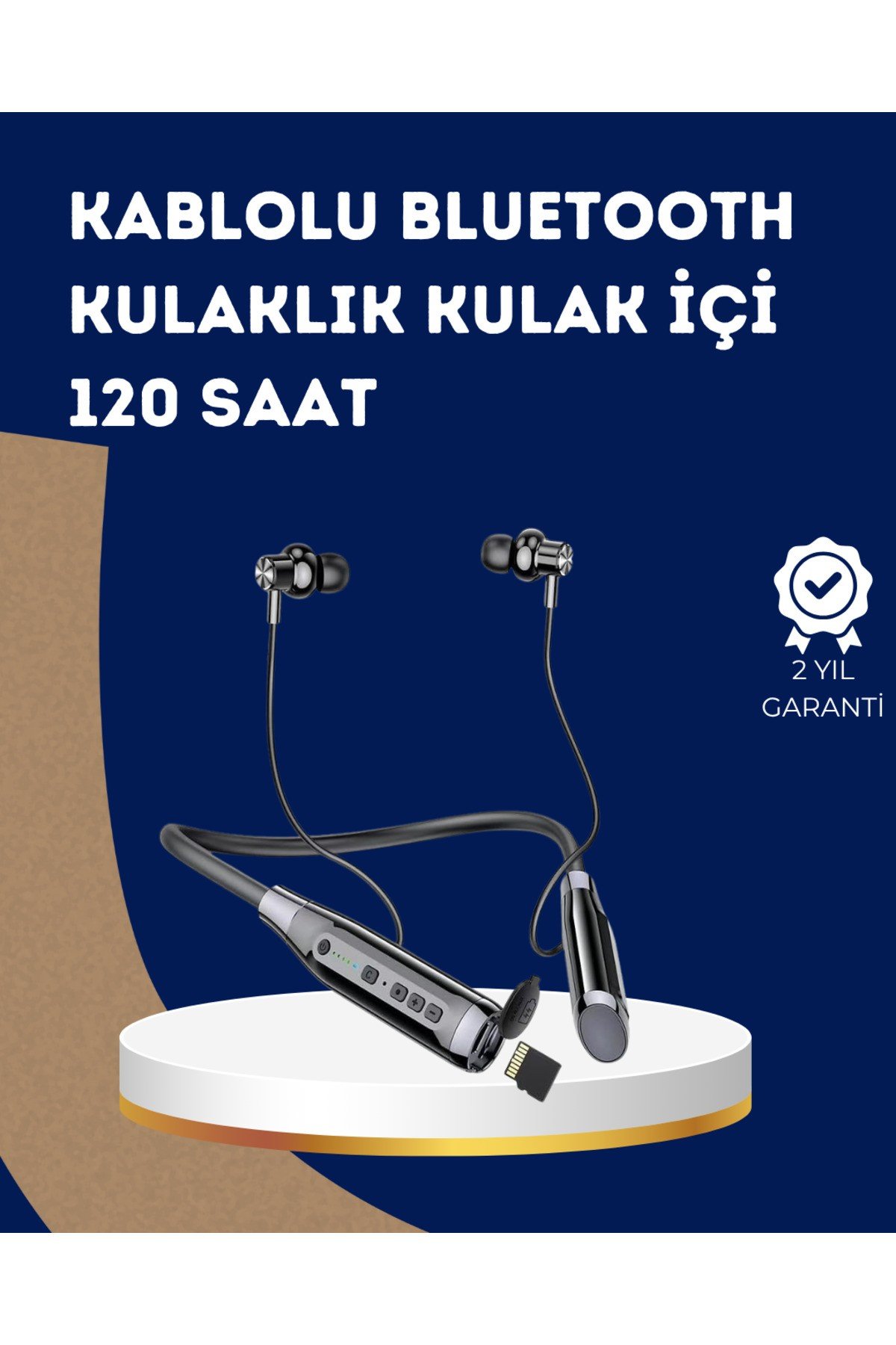 Kablosuz Bluetooth Kulaklık – Gürültü Engelleme, Dokunmatik Kontrol, Uzun Pil Ömrü