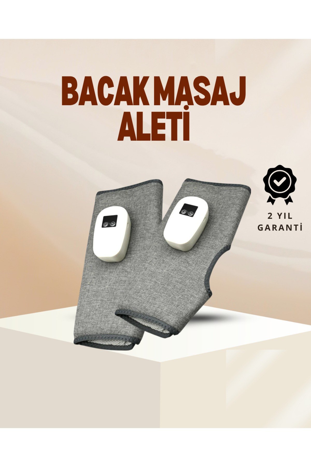 Kablosuz Isıtmalı Baldır Masaj Aleti – 3 Hava Basınçlı, Titreşimli ve Sıcak Kompres Fonksi