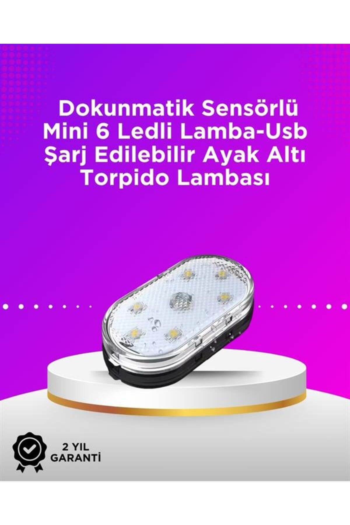 Kablosuz Manyetik Montajlı Araba İçin 7 Renkli Ambiyans Işığı Seti