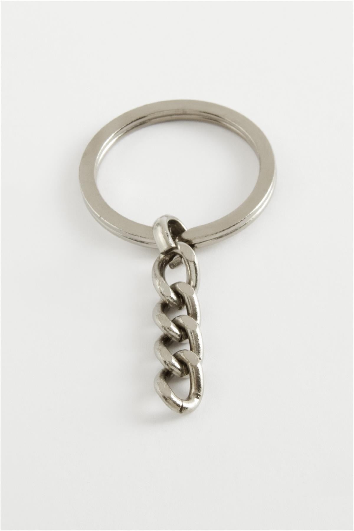 Kalın Metal Anahtarlık Aparatı 3 cm