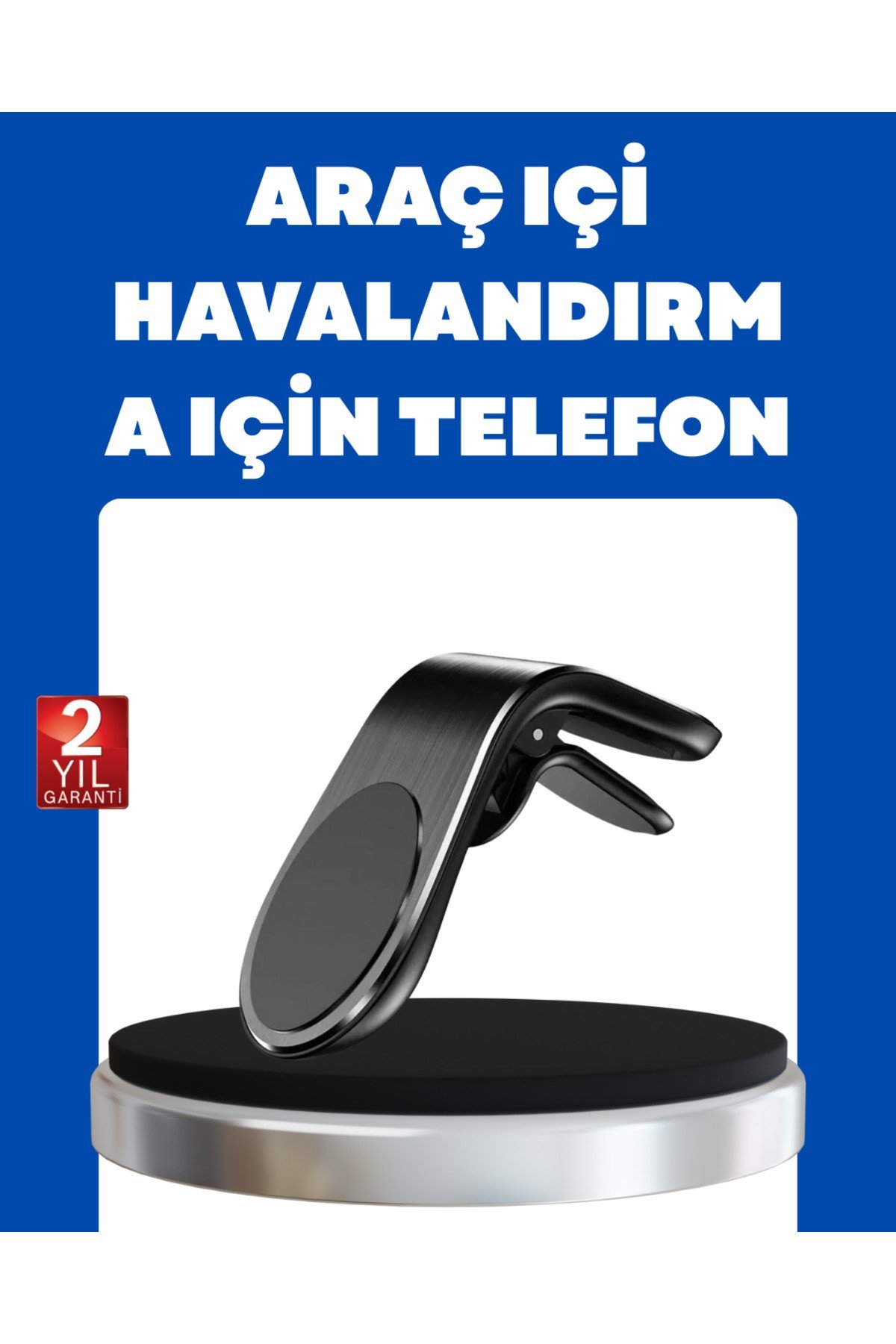 Kalorifer Izgaralı Manyetik Telefon Tutucu – Sarsıntı Geçirmez