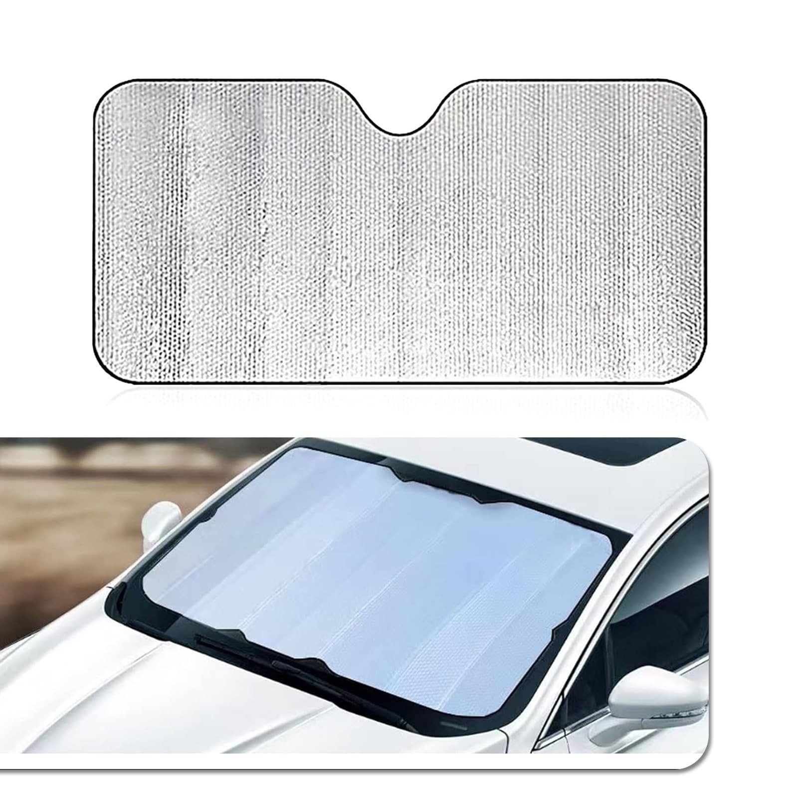 Katlanabilir Araç Ön Cam Güneşlik Isı ve Işık Önleyici Honda Civic Peugeot 3008 Volkswagen P
