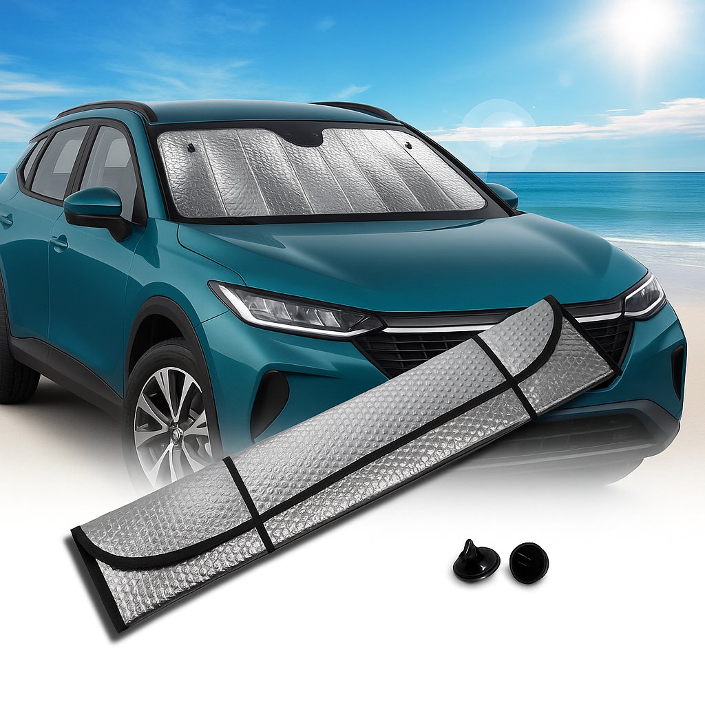 Katlanabilir Oto Ön Cam Güneşlik Isı Önleyici Araç Perdesi Toyota Corolla Fiat Egea Nissan Qas