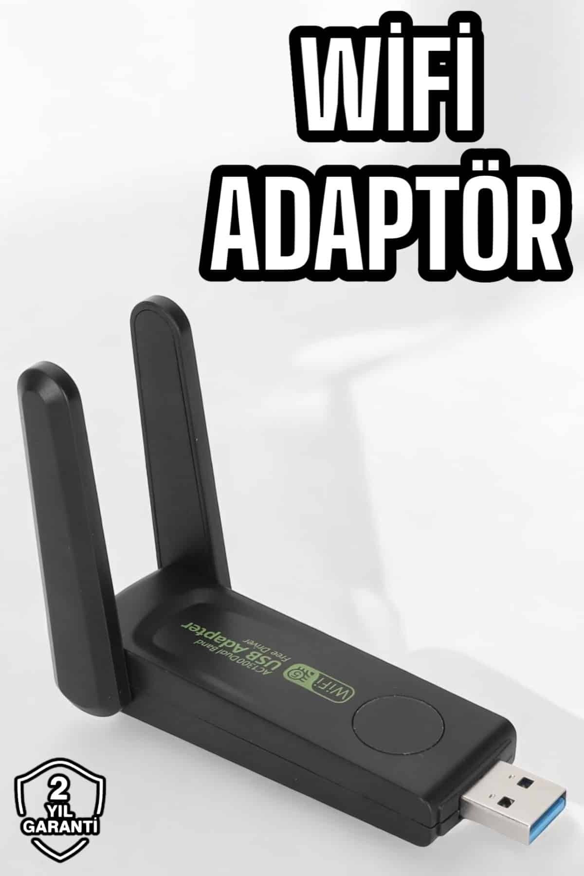 KESGİN MARKET ® Dual Band Wifi Alıcı Adaptör USB 3.0 Destekli