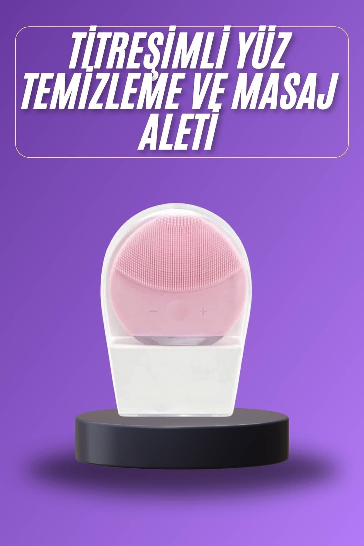 KESGİN MARKET ® Titreşimli Yüz Masaj Aleti Titreşimli Makyaj Temizleme Cihazı
