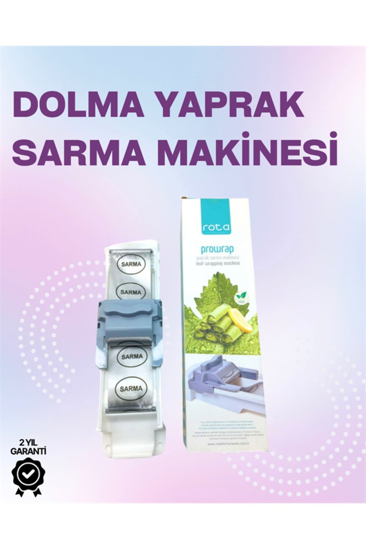 KESGİN MARKET ® Yaprak Sarma Makinesi – Üzüm, Lahana ve Pazı İçin Otomatik Sarım Kolaylığı.