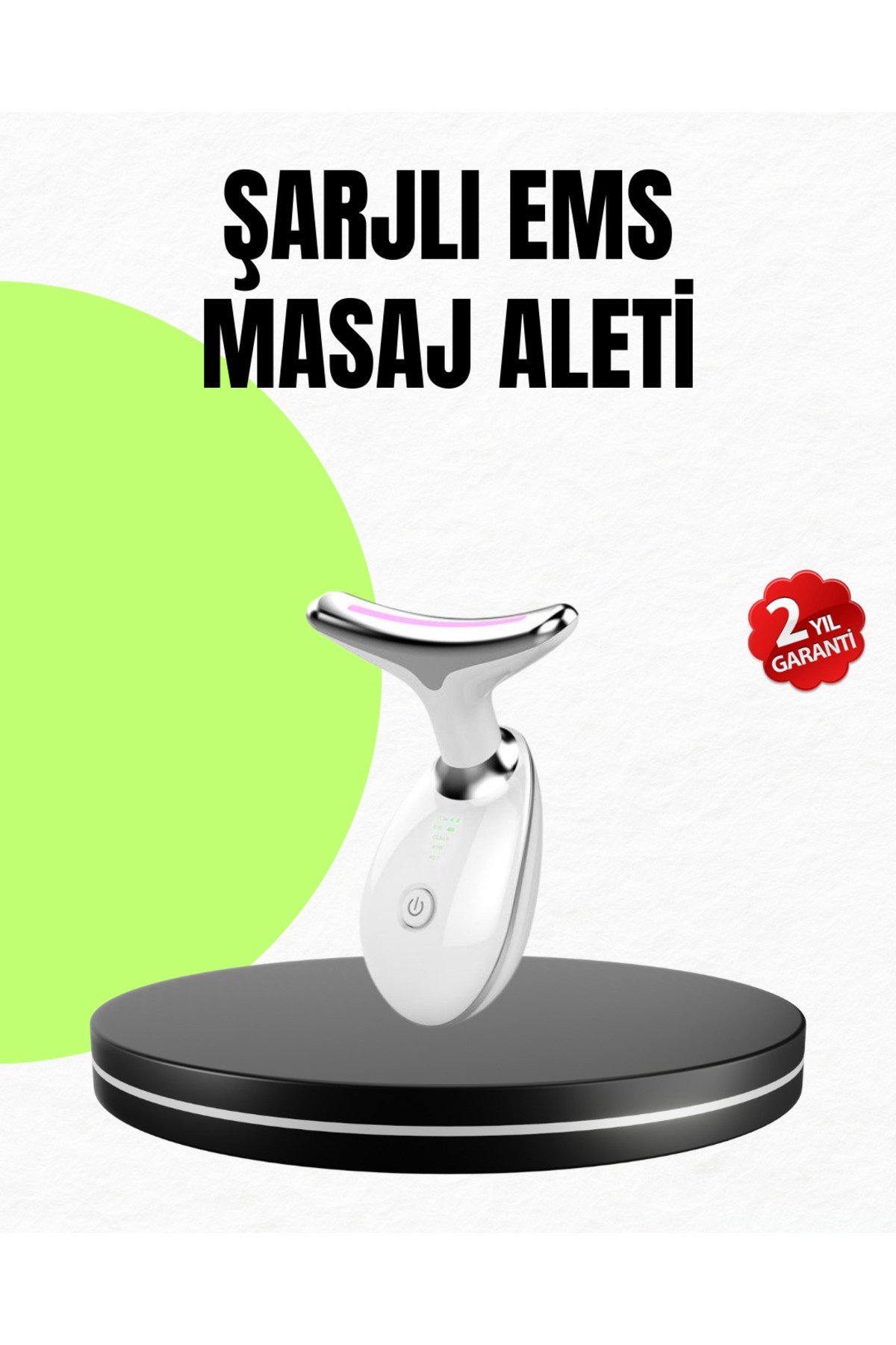 Kırışıklık Önleyici Güzellik Cihazı | Mikro Akım Masaj ve Isı Terapisi