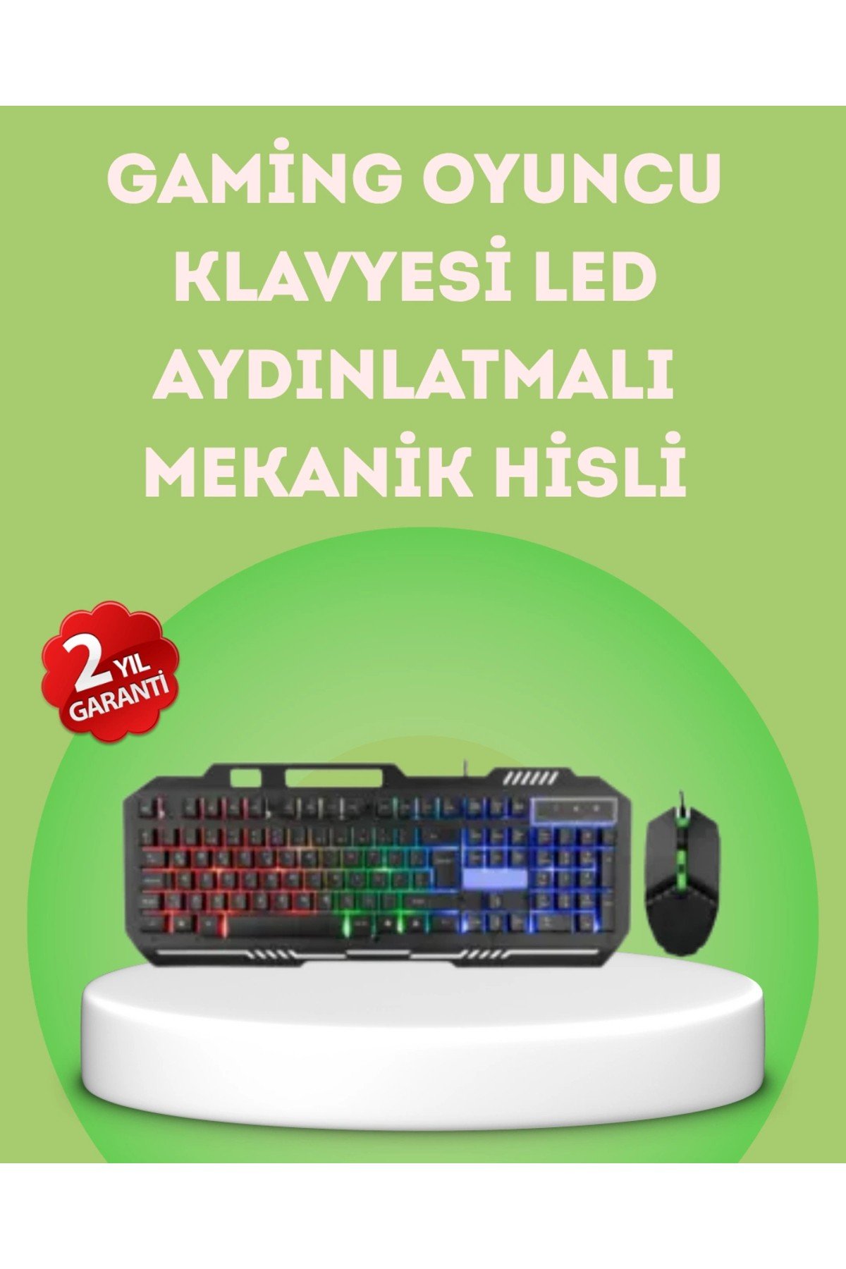 Klavye ve Mouse Seti PG8018 – Dayanıklı Tuşlar, Hızlı Komut