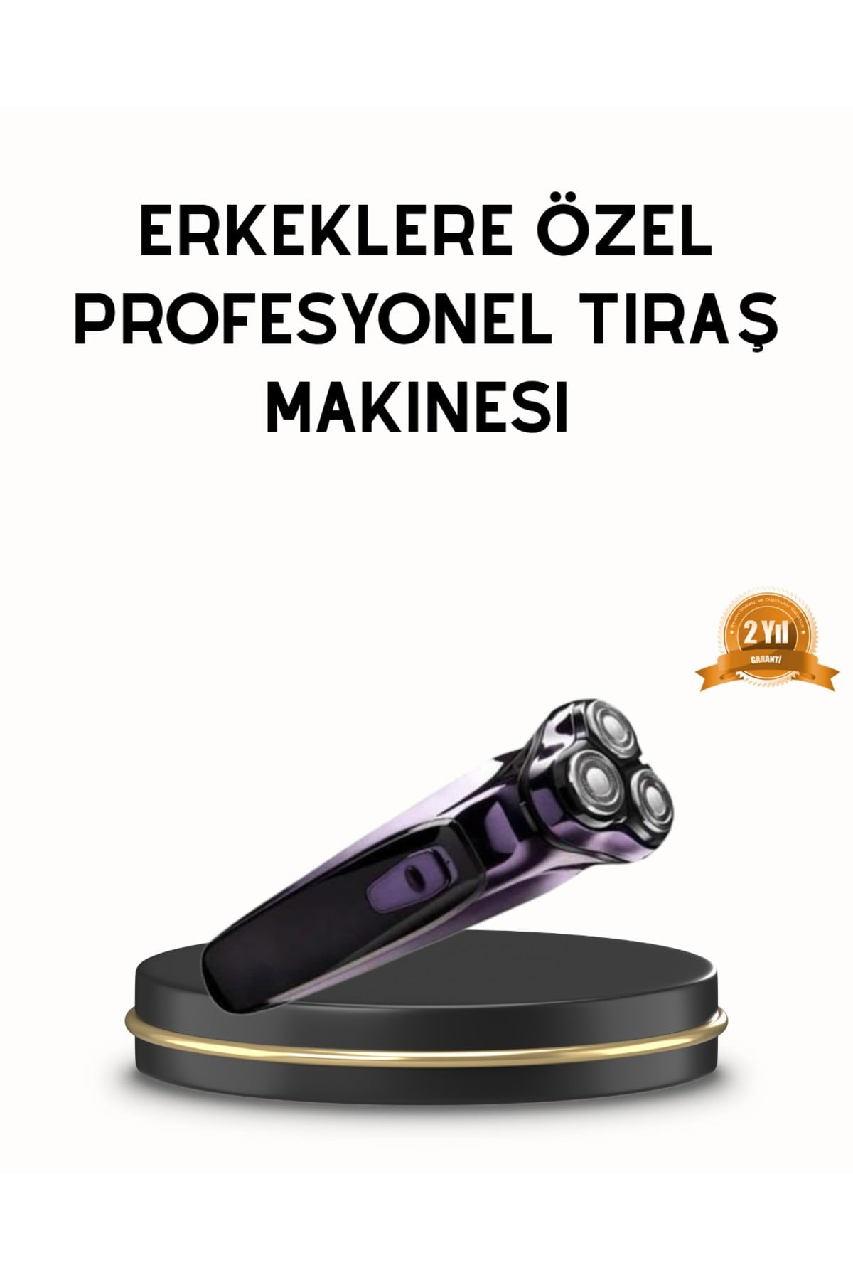 Kompakt Şarjlı Saç Sakal Tıraş Makinesi Kuru Kullanım Özellikli