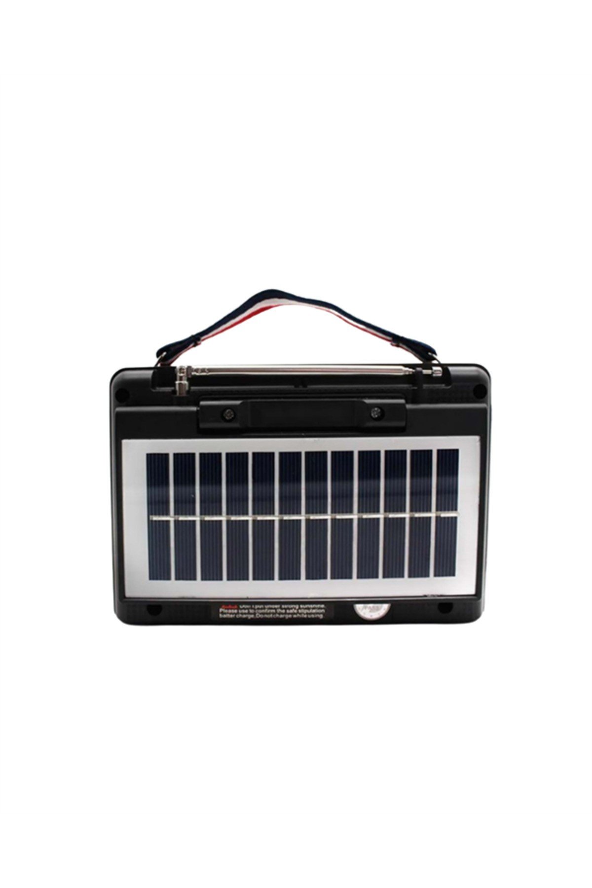 KTF-1428 Solar Panel Destekli Şarjlı Bluetooth Hoparlör – FM/AM/SW Radyo, AUX ve TF Kart Giriş