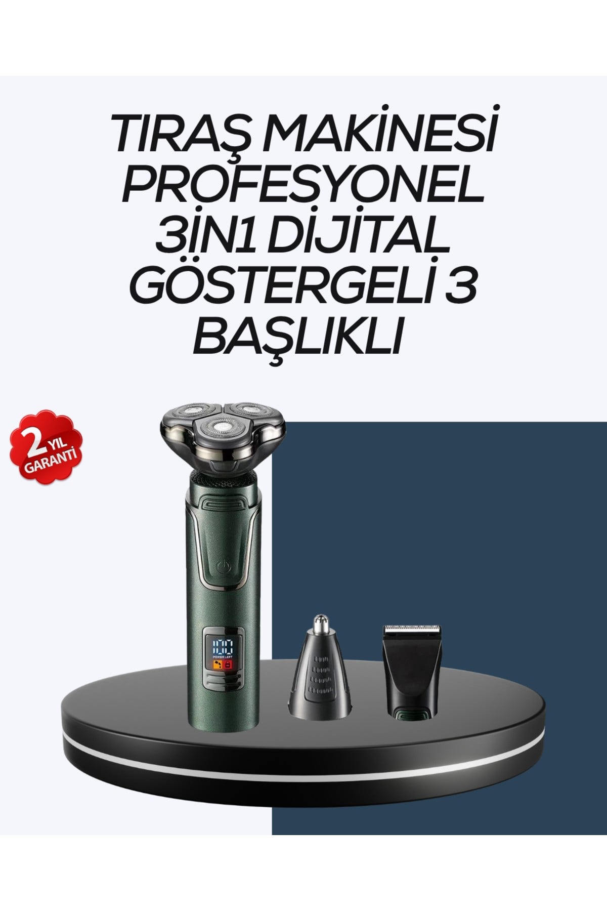 Kuru Kullanıma Uygun Erkek Tıraş Makinesi