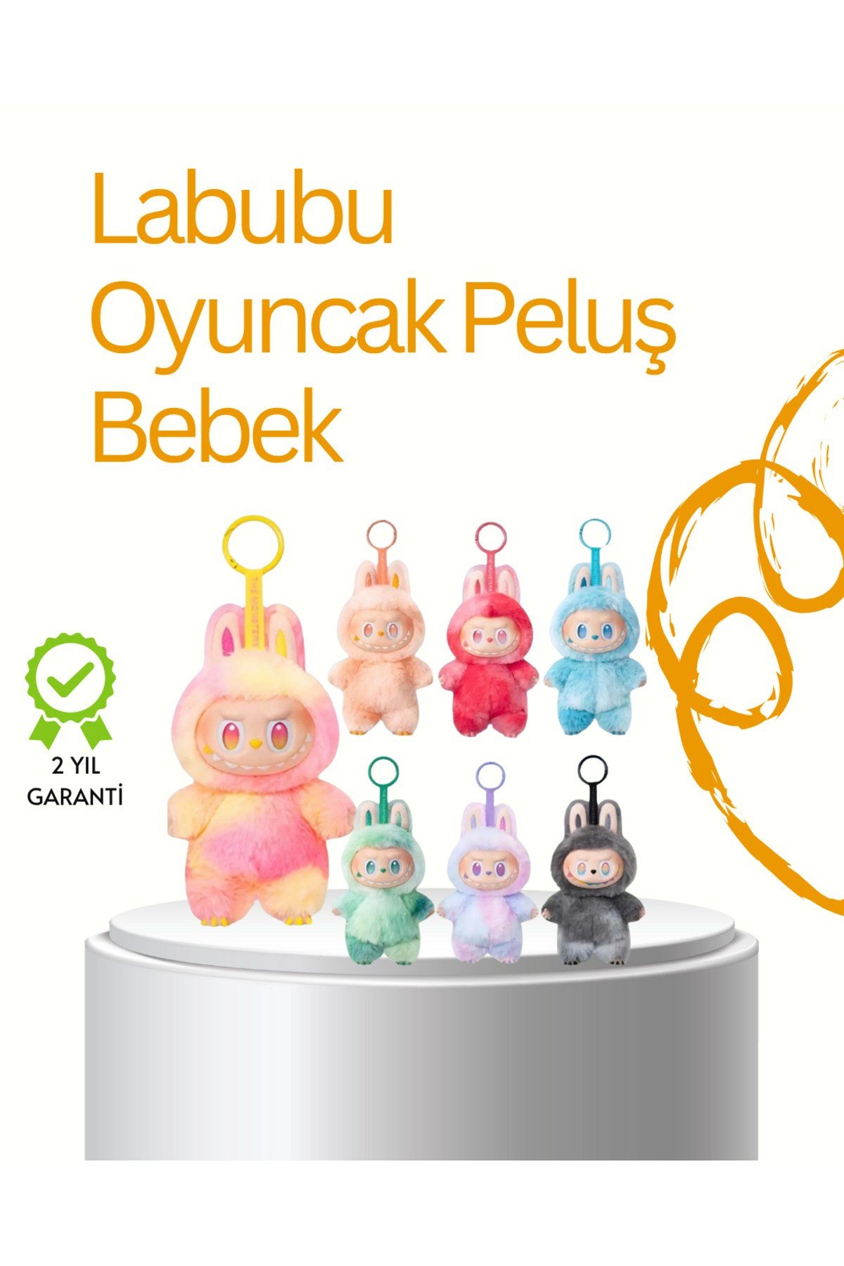 Kutu Paketli Labubu Oyuncak – Renk Karışık Gönderim