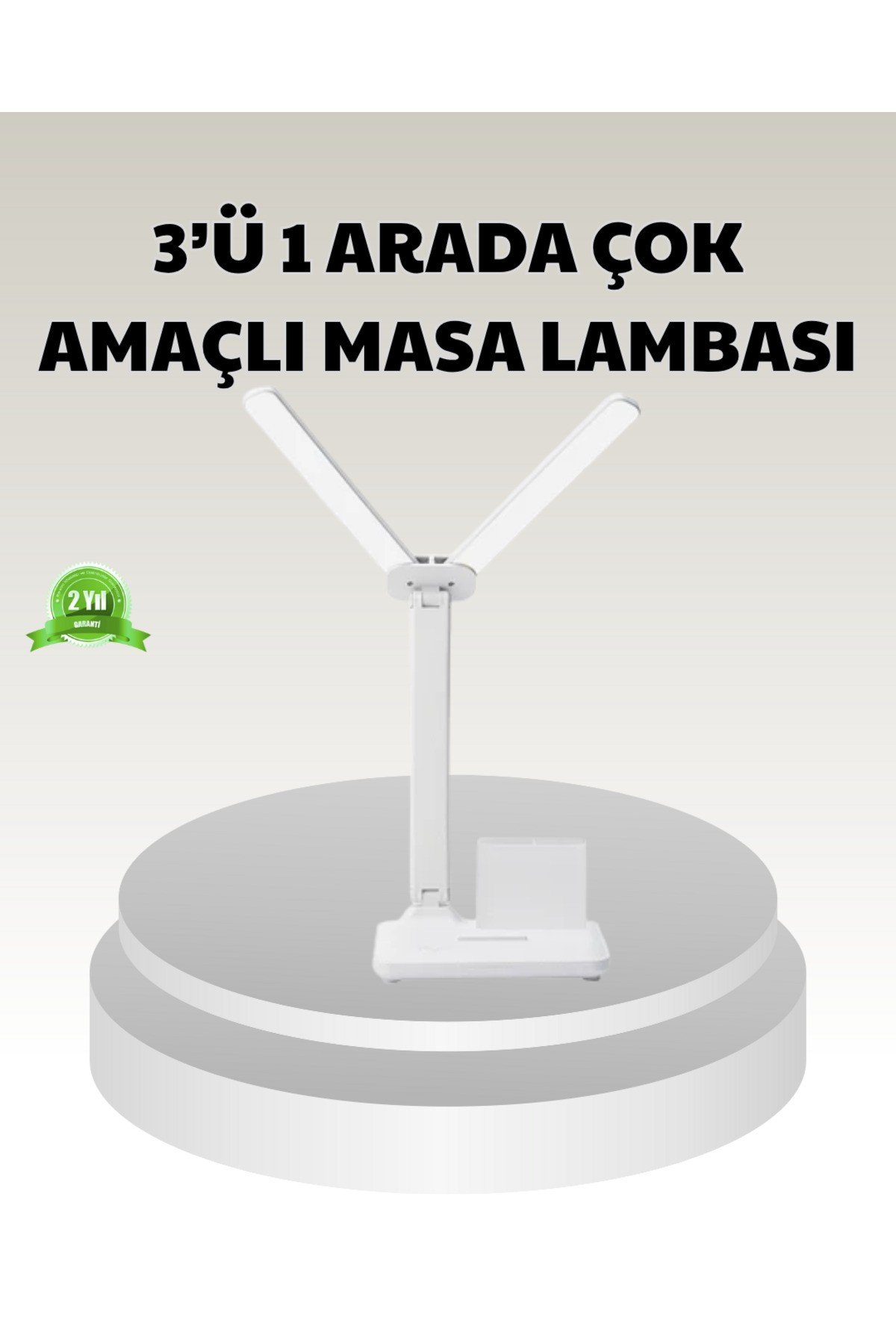 LED Işıklı Masa Lambası – Göz Yormayan, Kısılabilir ve Esnek Başlıklı