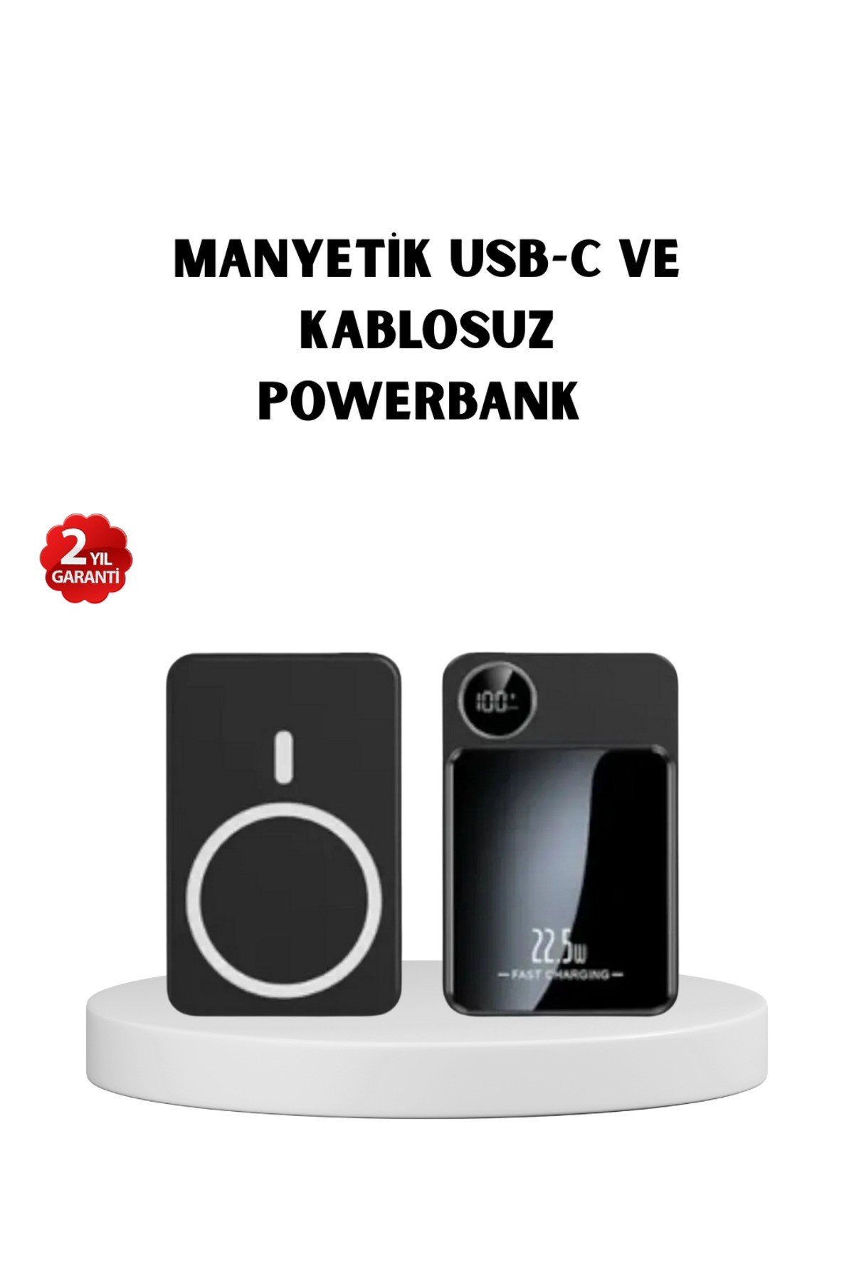 MagSafe Uyumlu Powerbank 20W PD 15W