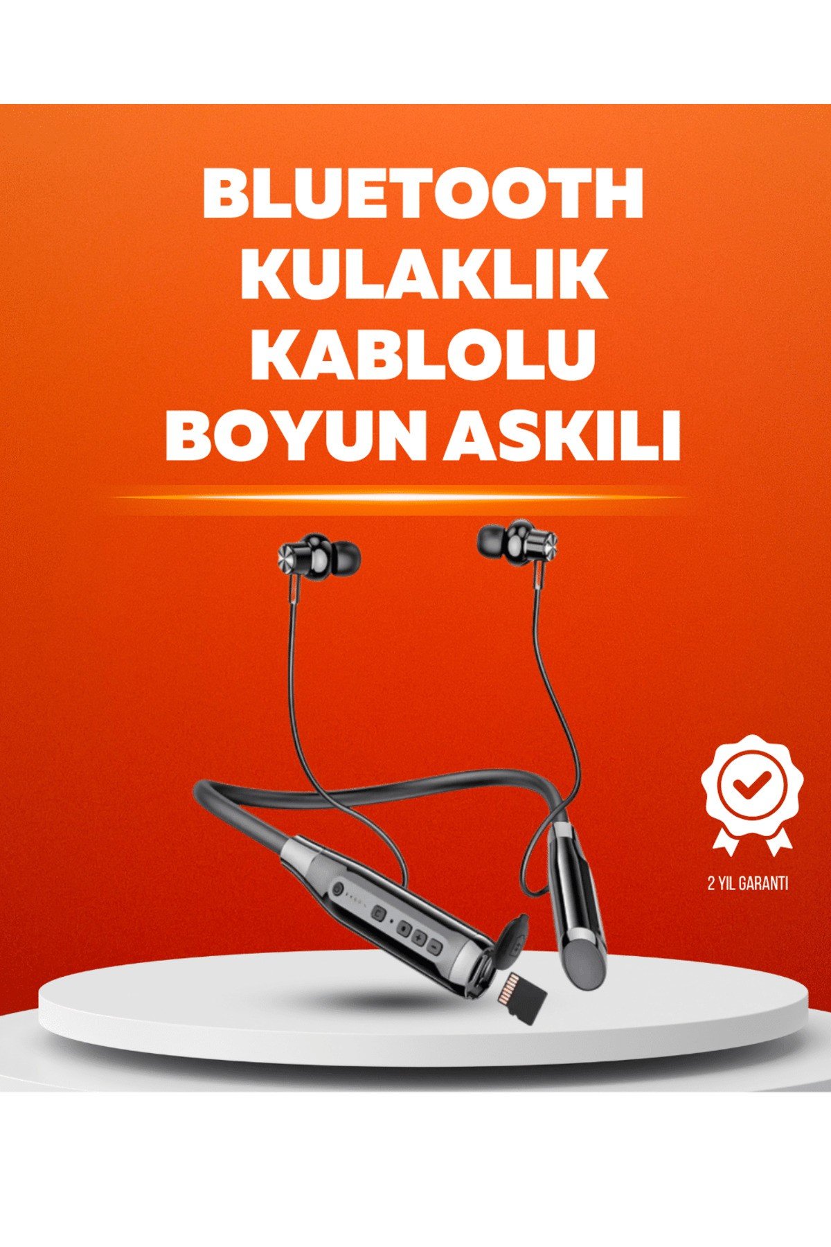 Manyetik Başlıklı Bluetooth Kulaklık – 120 Saat Şarjlı, Konforlu Tasarım