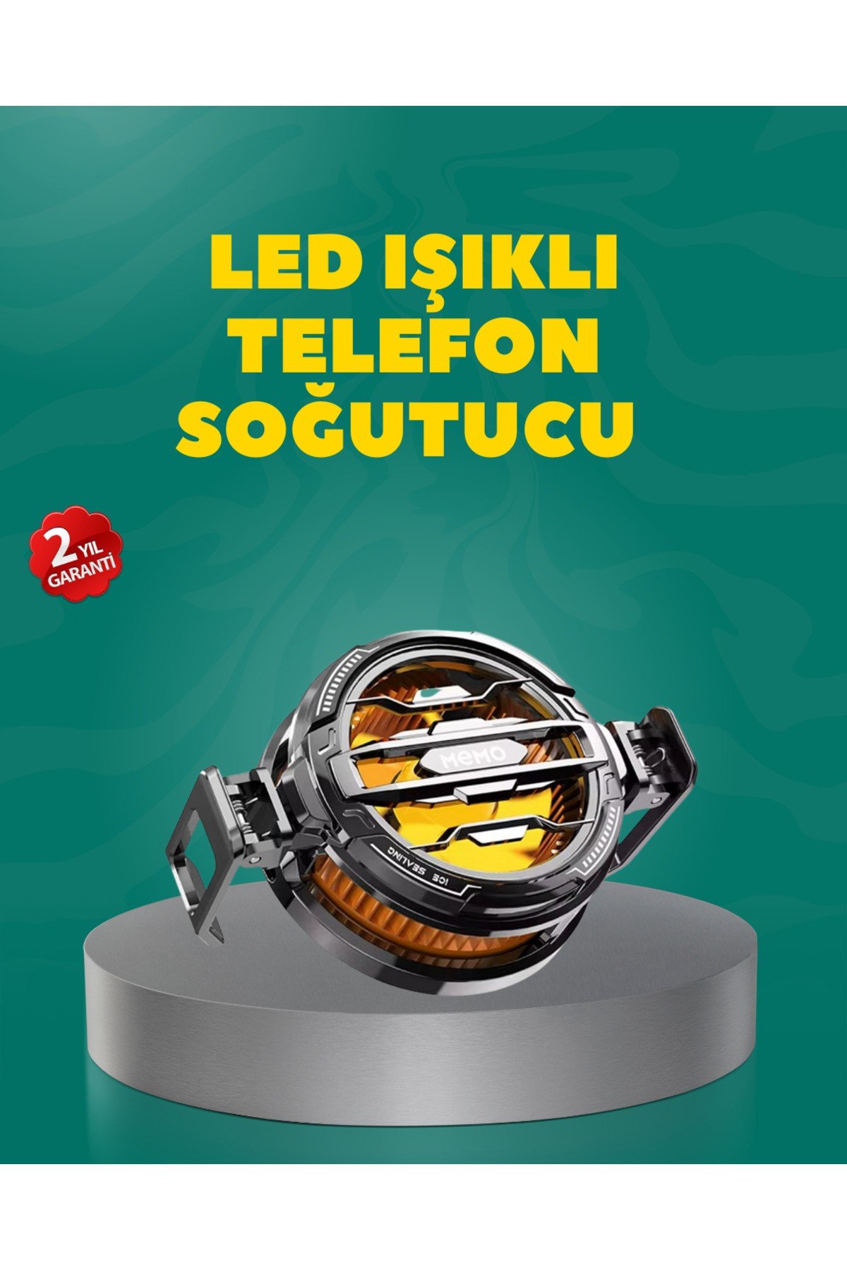 Manyetik Montajlı Kompakt Telefon Soğutucu
