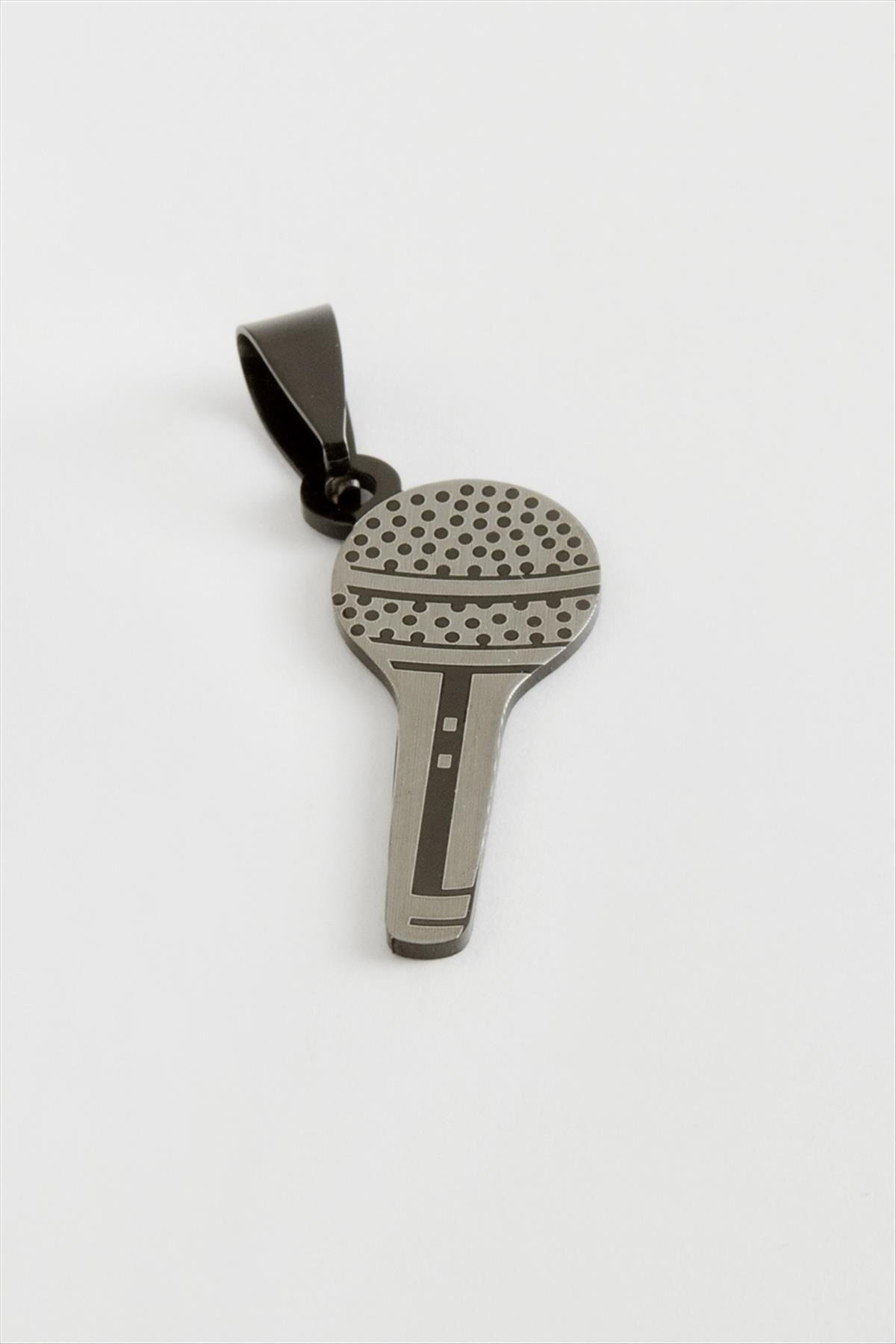 Mikrofon Çelik Kolye Ucu 2,5 Cm
