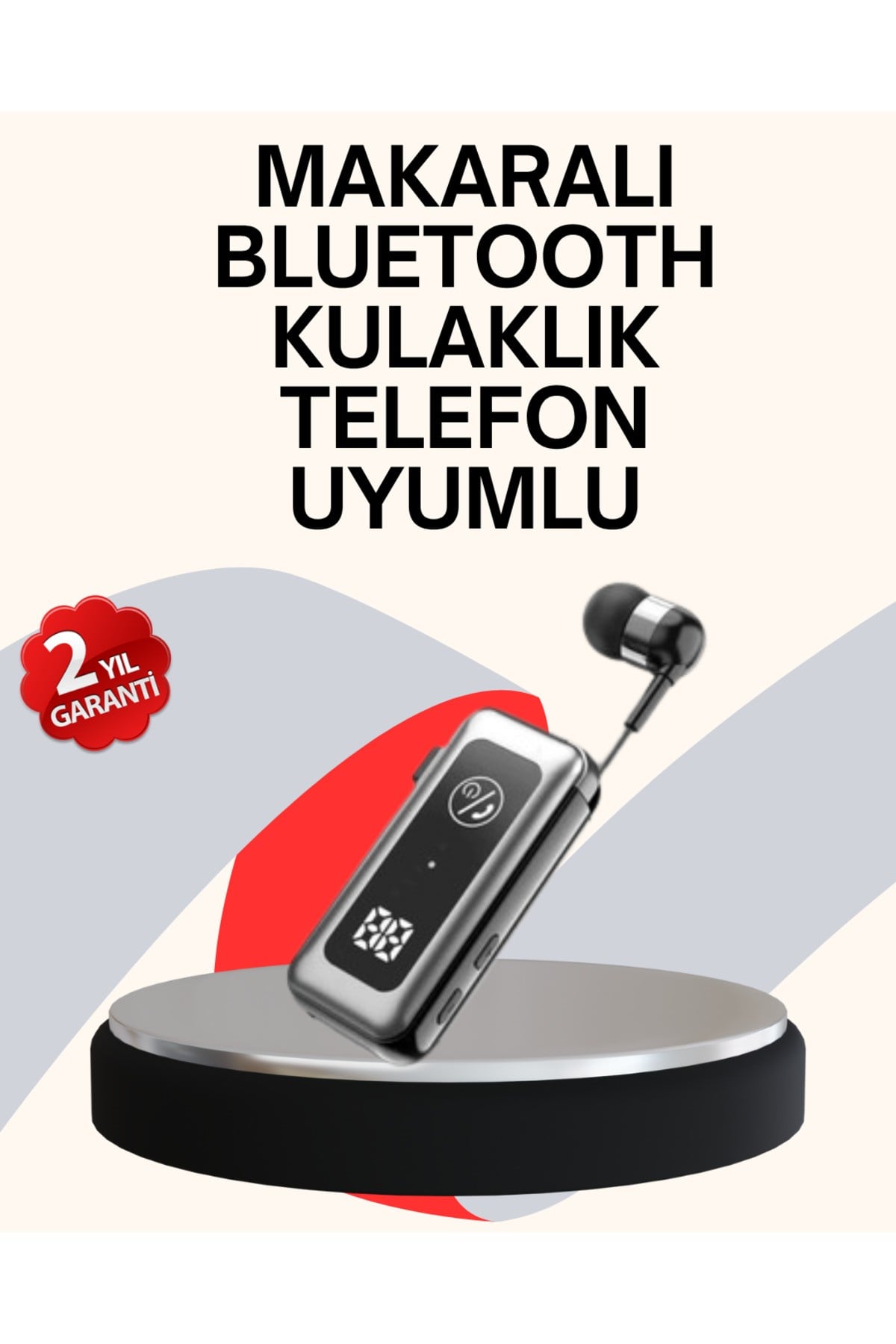 MikroSD Kartlı, Titreşimli Uyarılı Bluetooth 5.2 Kulaklık