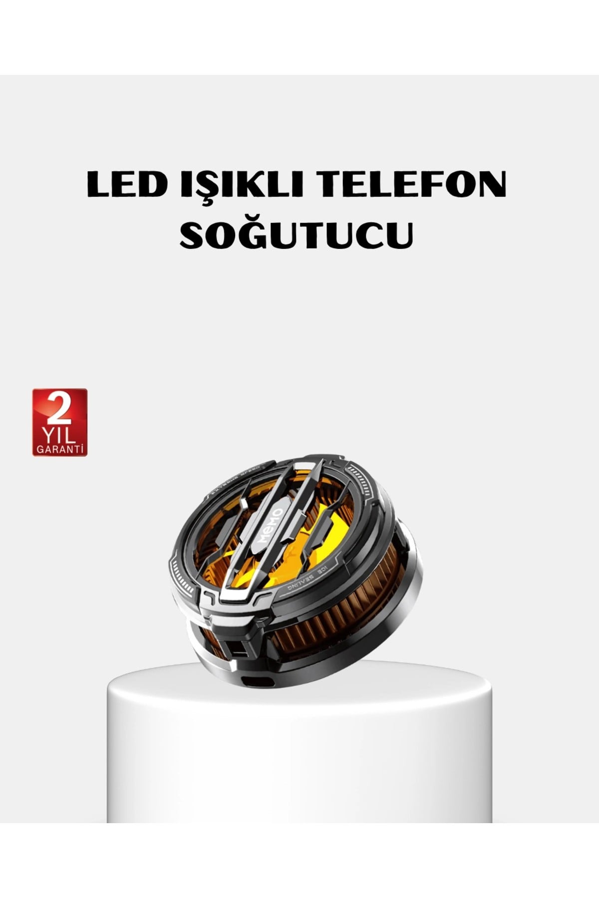 Mobil Oyun Telefon Soğutucusu Yarı İletken Hızlı Soğutmalı ve Sessiz Fanlı