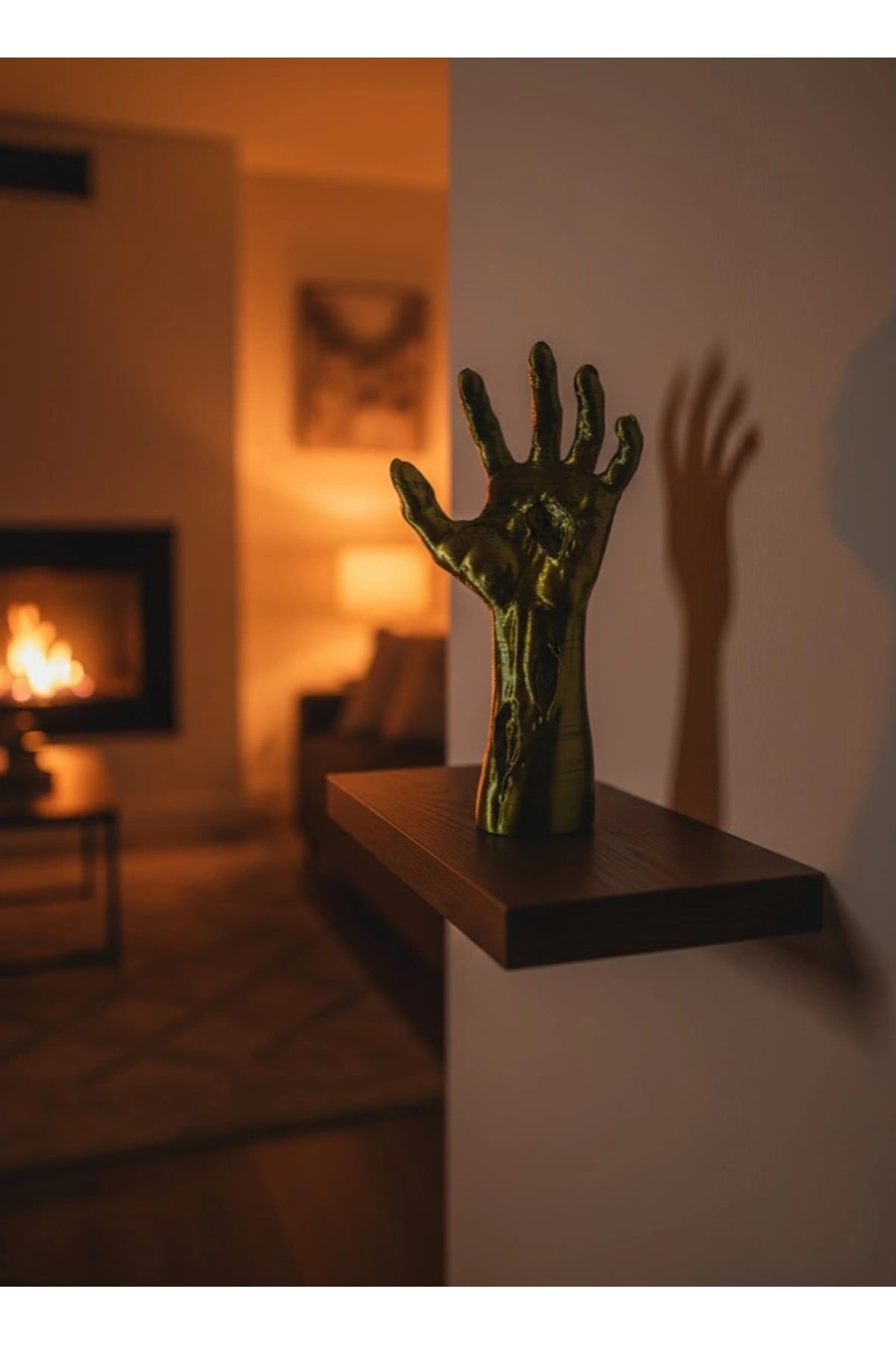 Modern Tasarım El Figürü 3D Dekoratif Biblo Koleksiyonluk