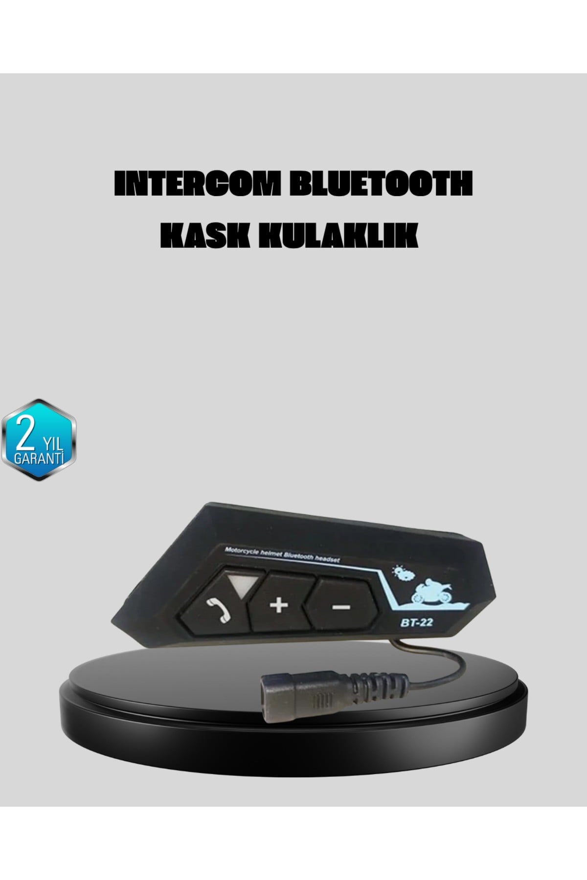 Motosiklet Kask Kulaklığı Bluetooth 5.0 Gürültü Önleme ve Hızlı Bağlantı