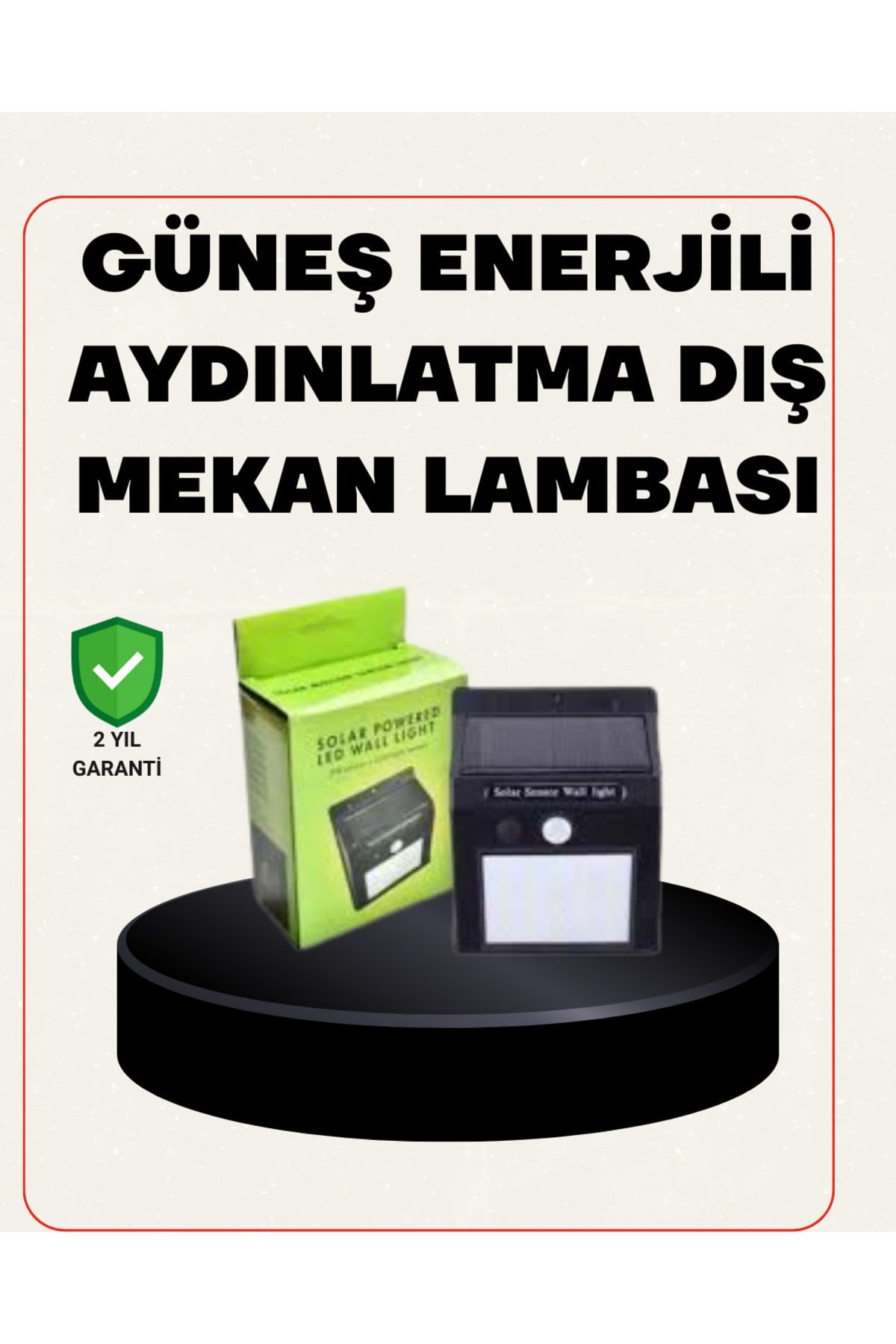 MTXDPN Bahçe ve Veranda İçin Güneş Paneli ile Otomatik Şarj Olan LED (223611) Duvar Lambası