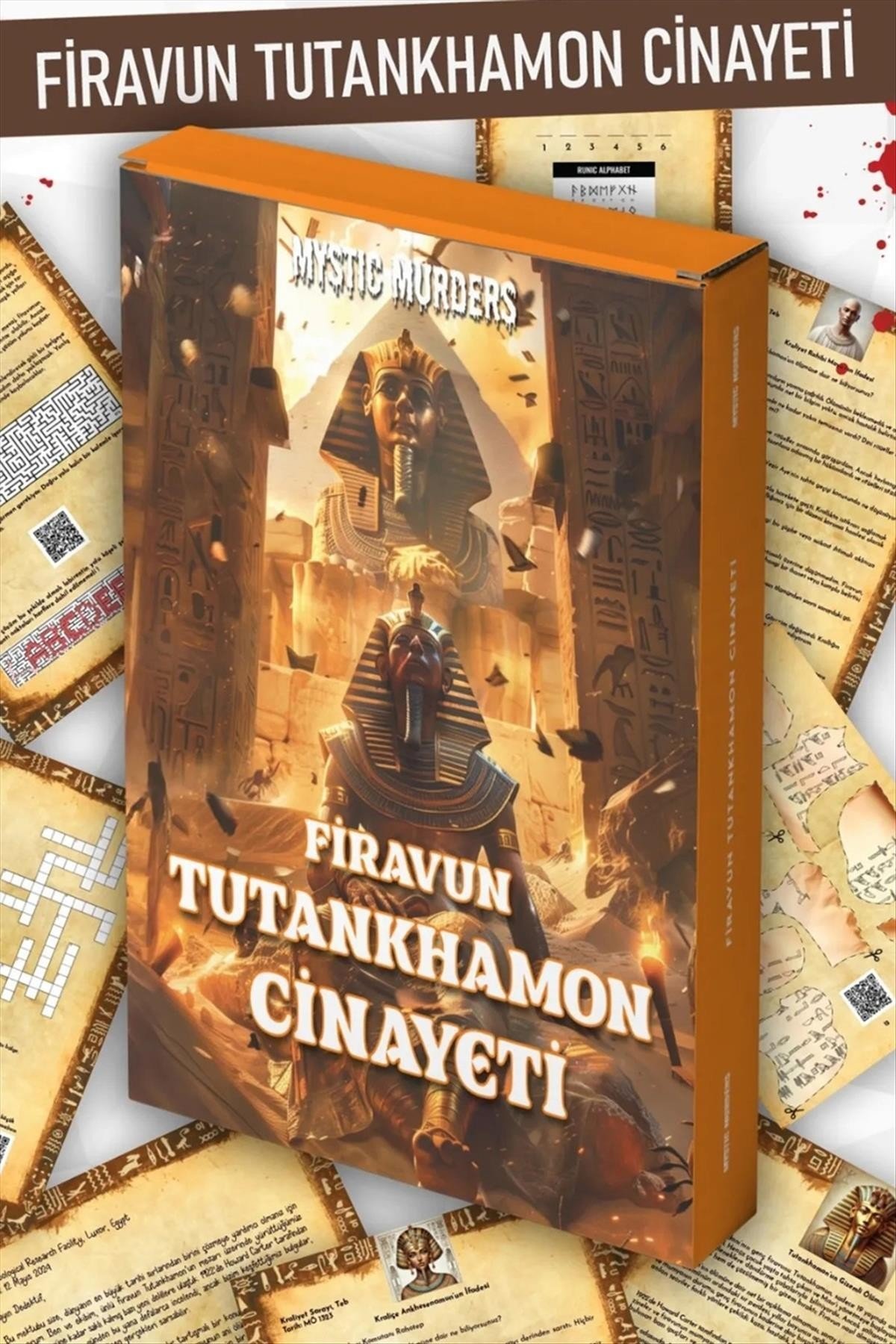 MTXDPN Firavun (181735) Tutankhamon Cinayeti-Sarı