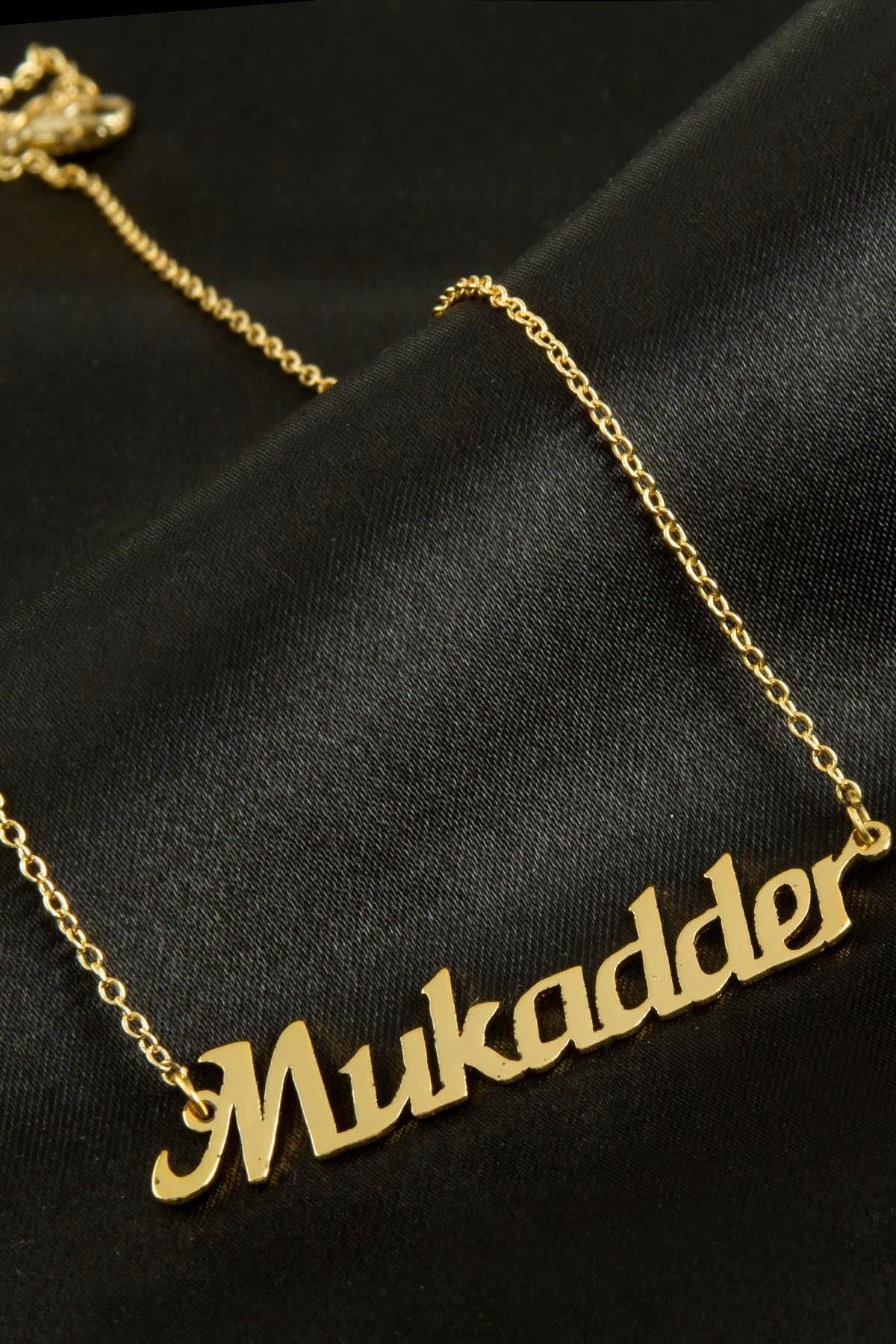 Mukadder isimli kolye (Kişiye Özel)