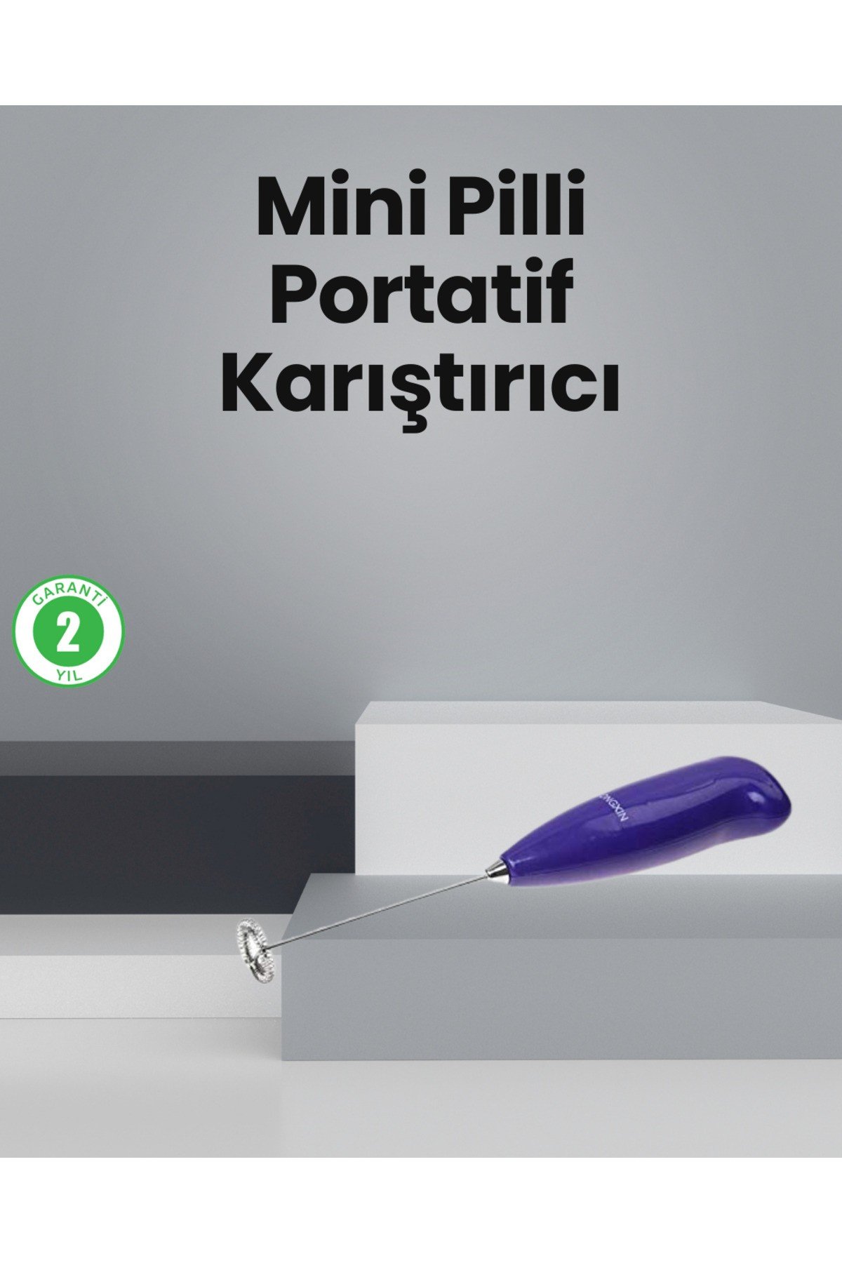 Mutfak İçin Mini El Mikseri – Kahve, Süt, Krema ve Sos Karıştırıcı