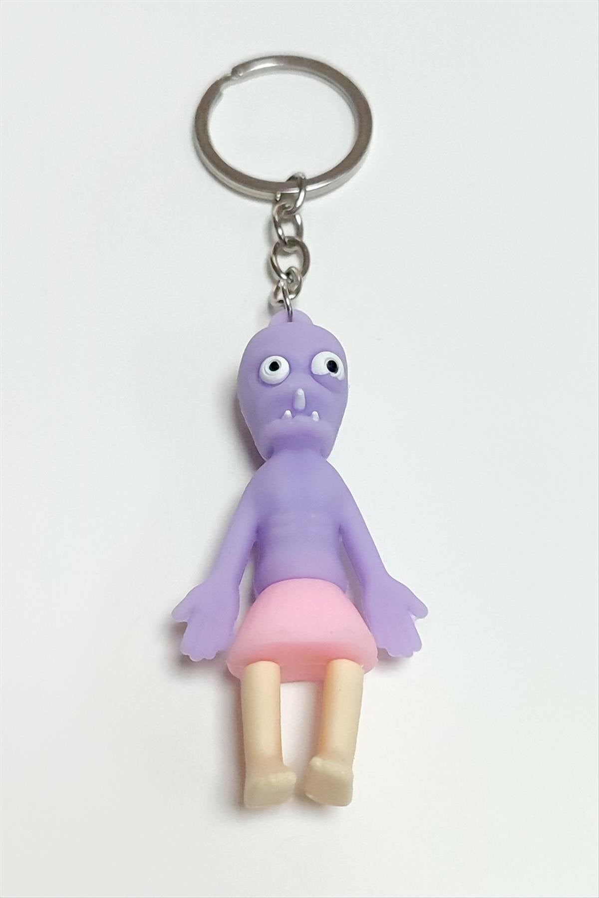 NRTMSA Zombi (222545) Silikon Anahtarlık-Mor