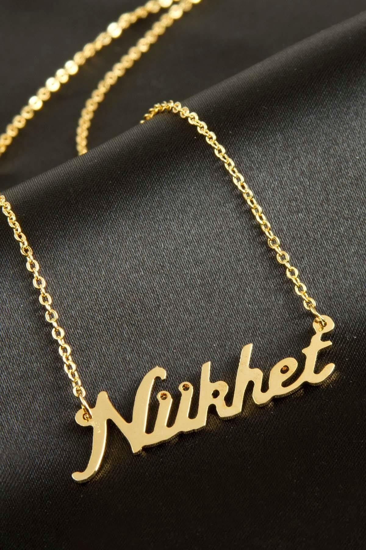 Nükhet Isimli Kolye (Kişiye Özel)